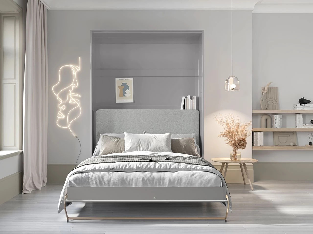 Sienas gulta Concept Pro Lenart VI (Pelēks)