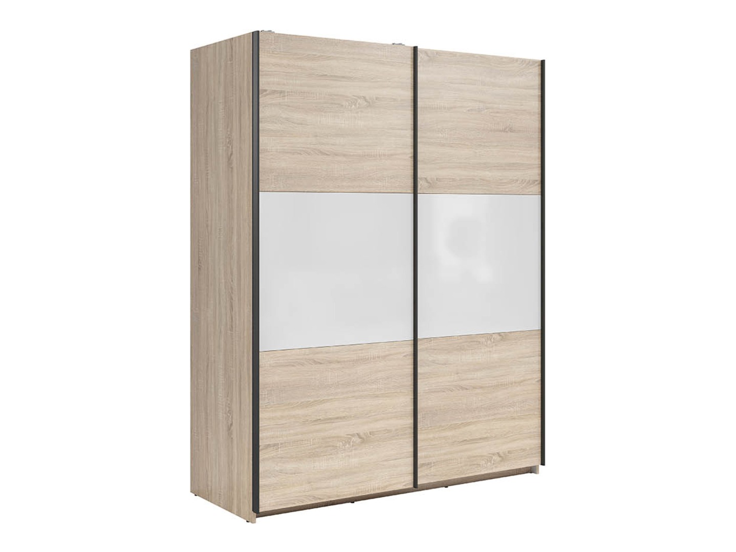 Skapis Livevaro 117 (Sonomas ozols + Balts)