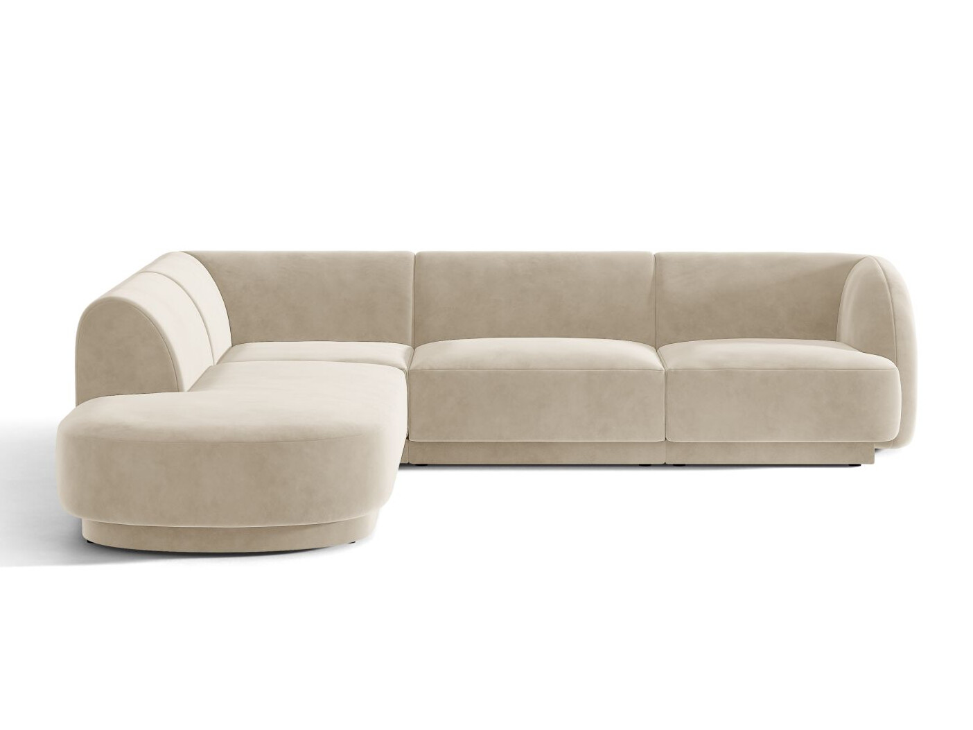 Moduļu stūra dīvāns Tivlomi 106 (Bluvel 30)