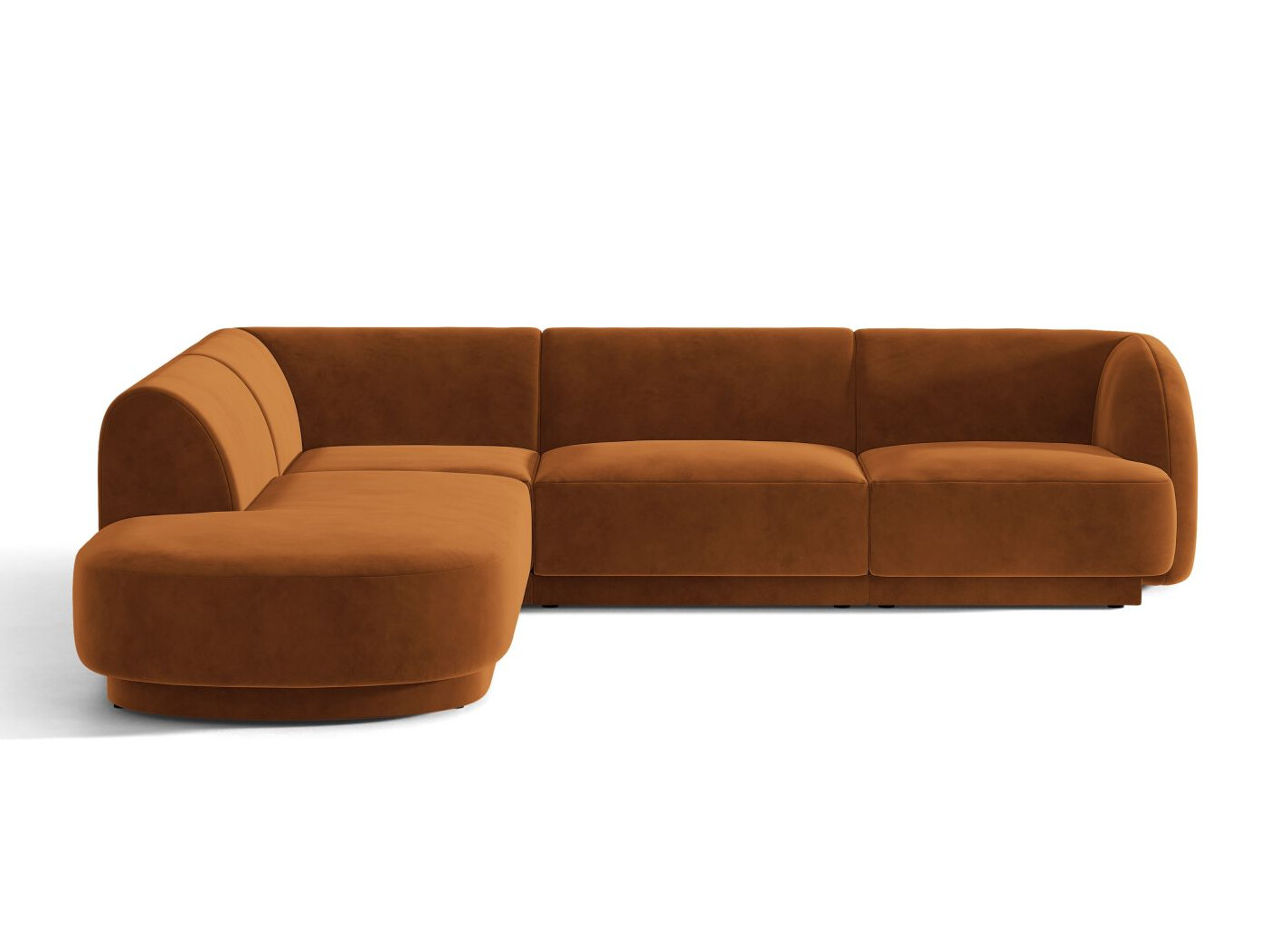 Moduļu stūra dīvāns Tivlomi 106 (Bluvel 4215)