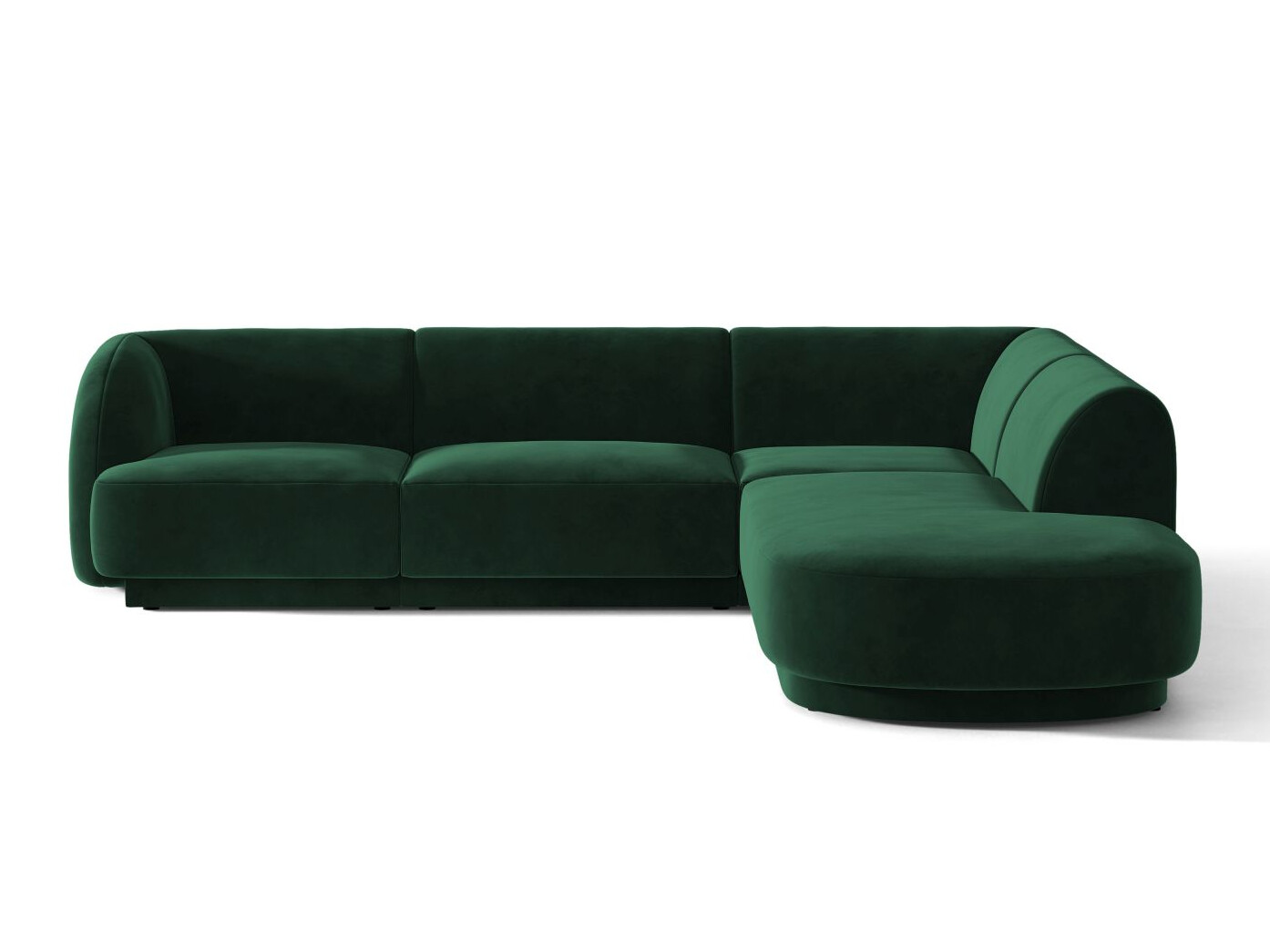 Moduļu stūra dīvāns Tivlomi 106 (Bluvel 78)
