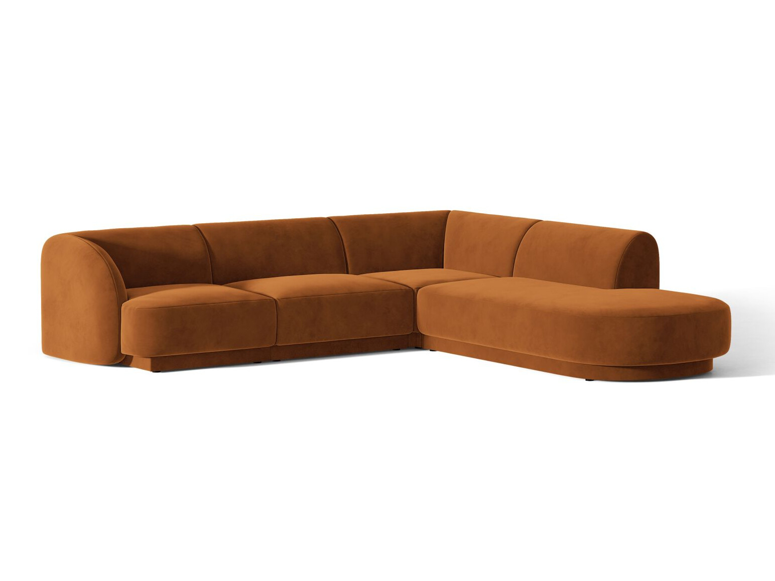 Moduļu stūra dīvāns Tivlomi 106 (Bluvel 4215)