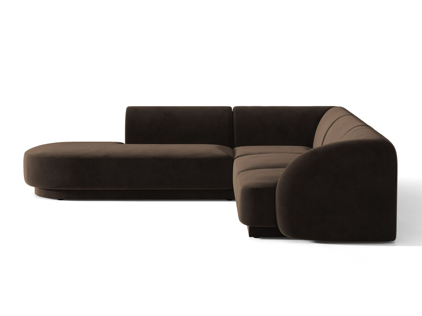 Moduļu stūra dīvāns Tivlomi 106 (Bluvel 48)