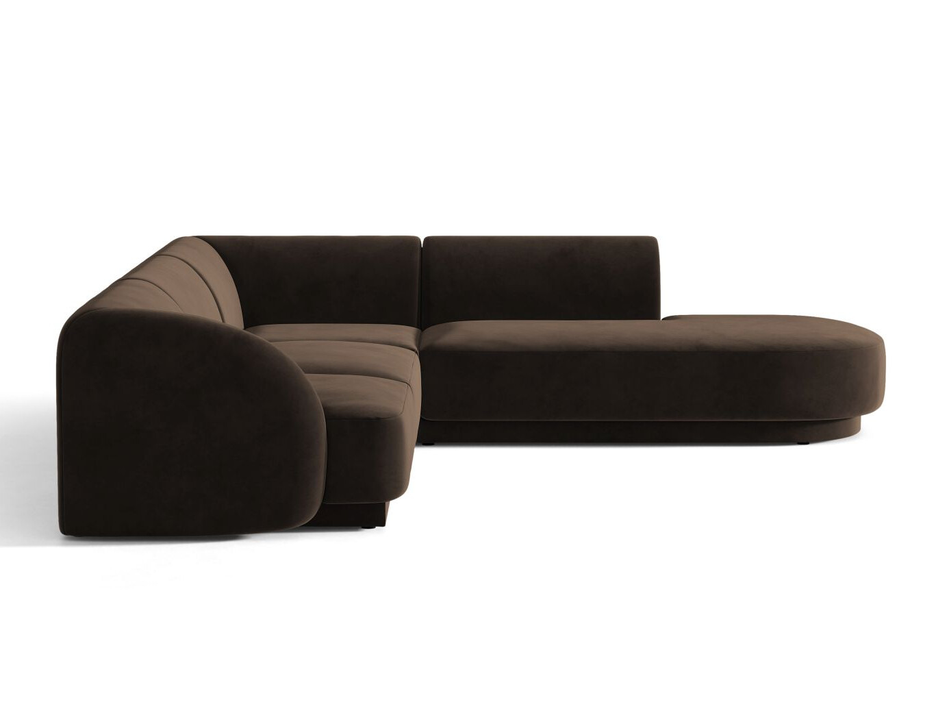 Moduļu stūra dīvāns Tivlomi 106 (Bluvel 48)