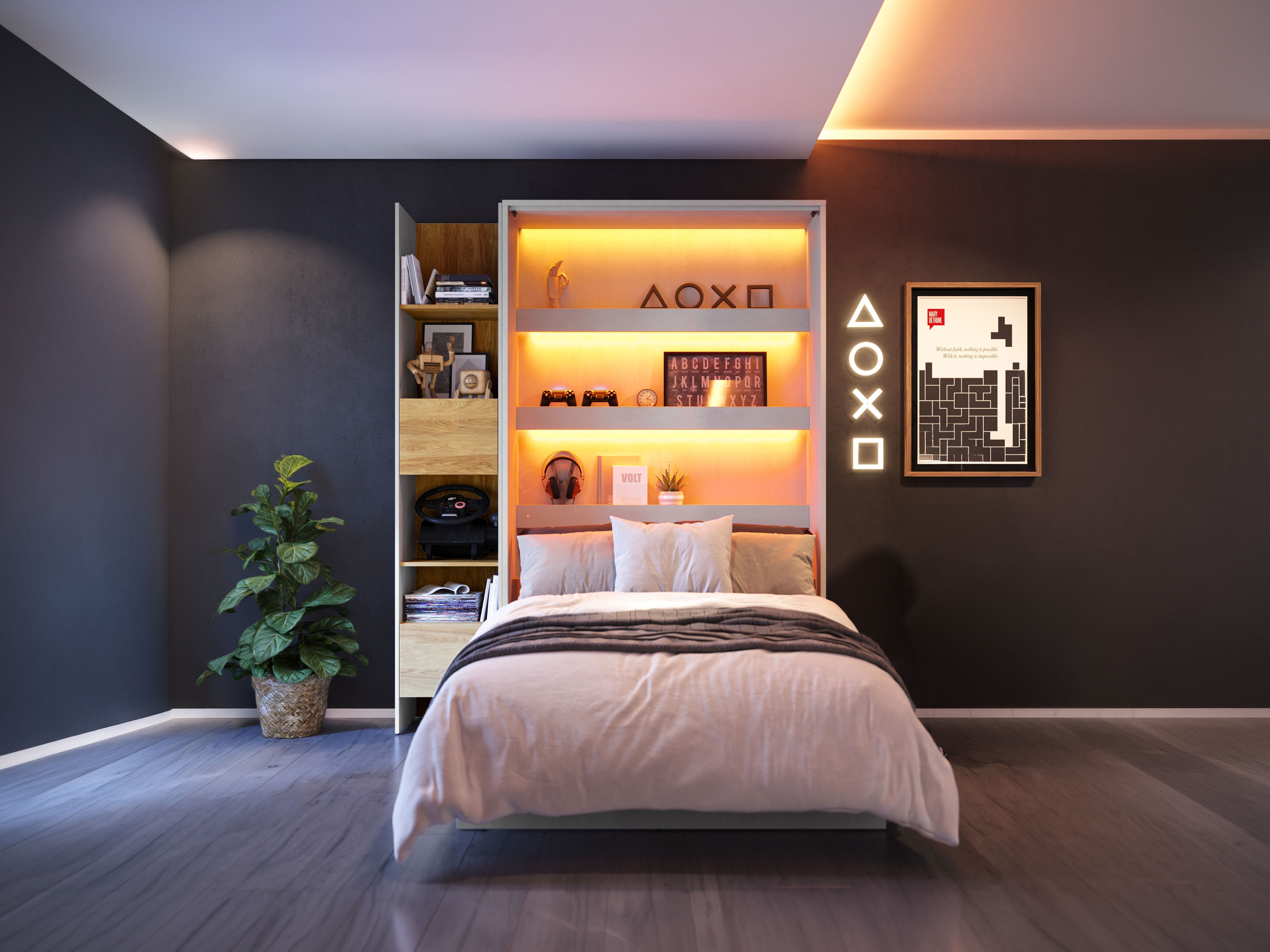 Sienas gulta Concept Lenart I (120 x 200 cm)