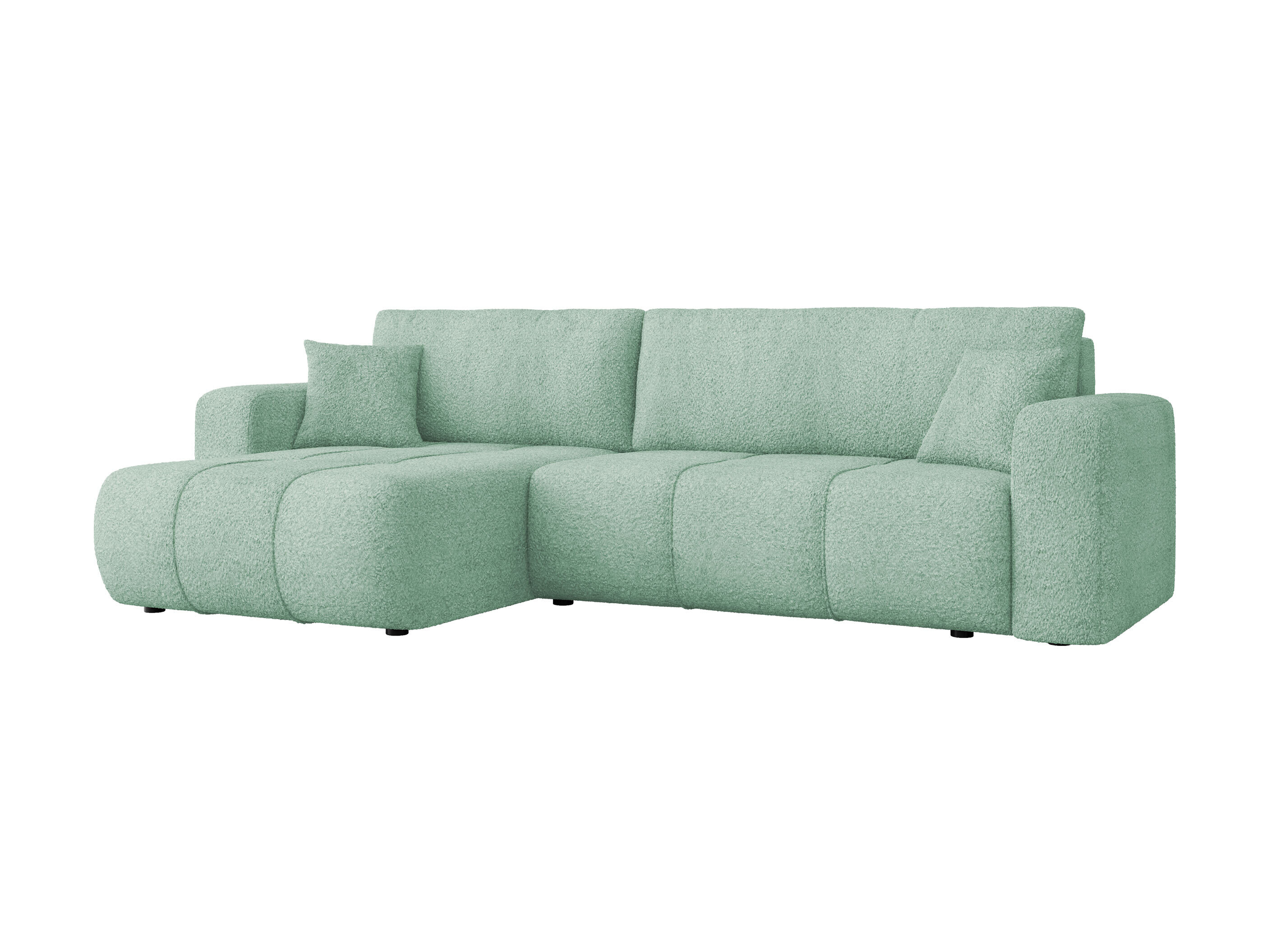 Stūra dīvāns Comfivo Laurus I (Coral 55)