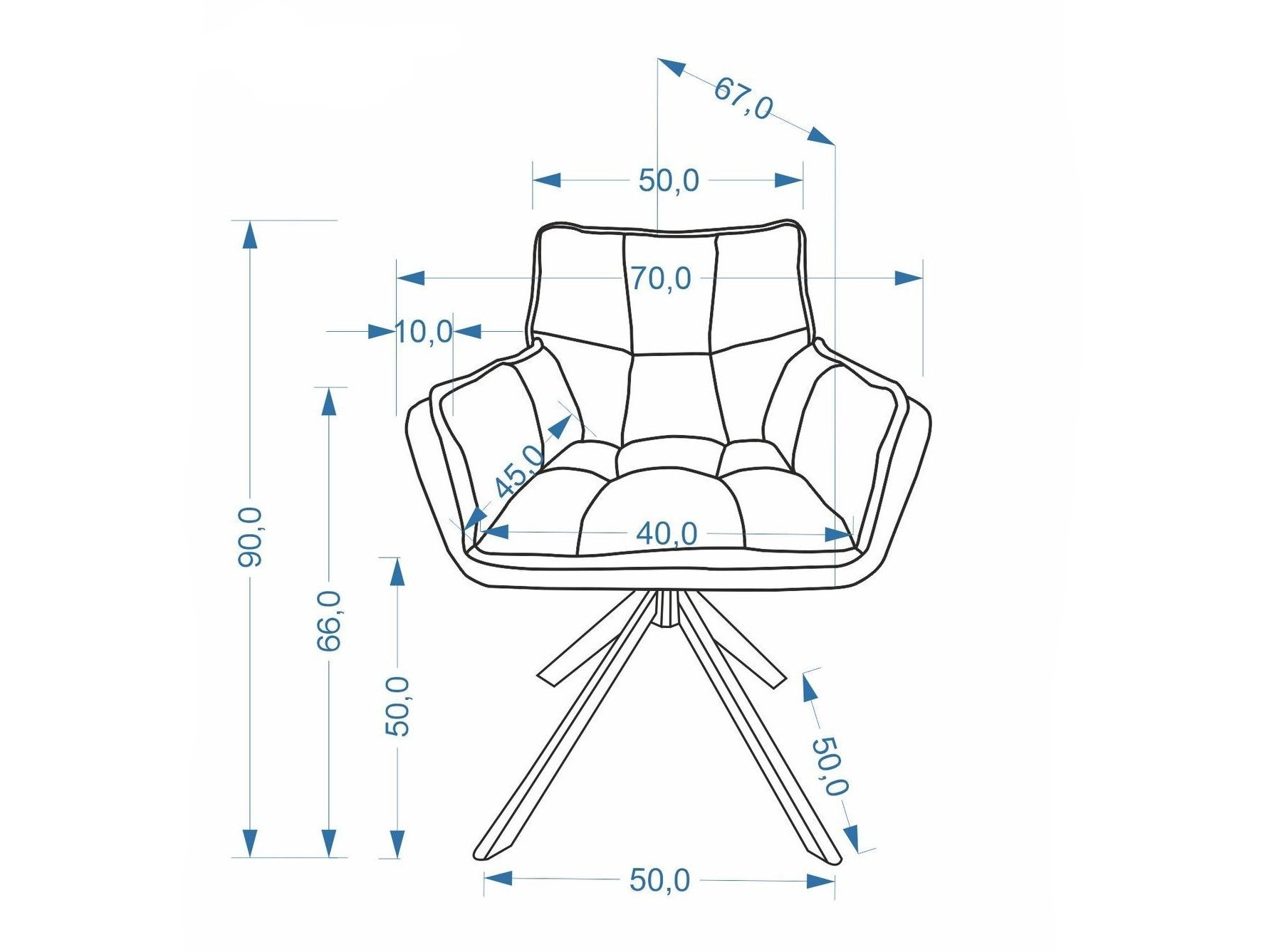 Krēsls Houston 2190 (Cremona 96)