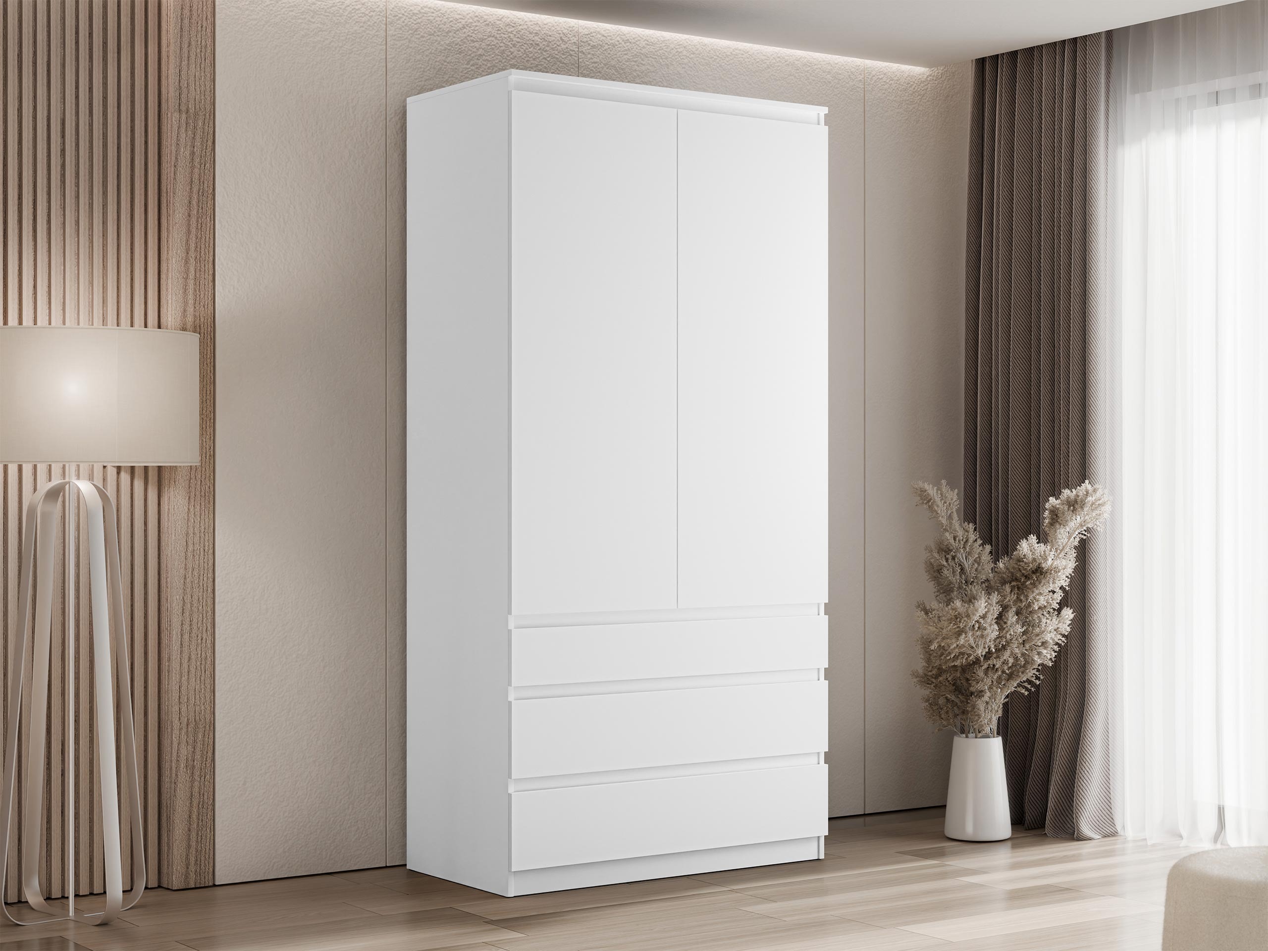 Skapis Comfivo Structor (Balts)