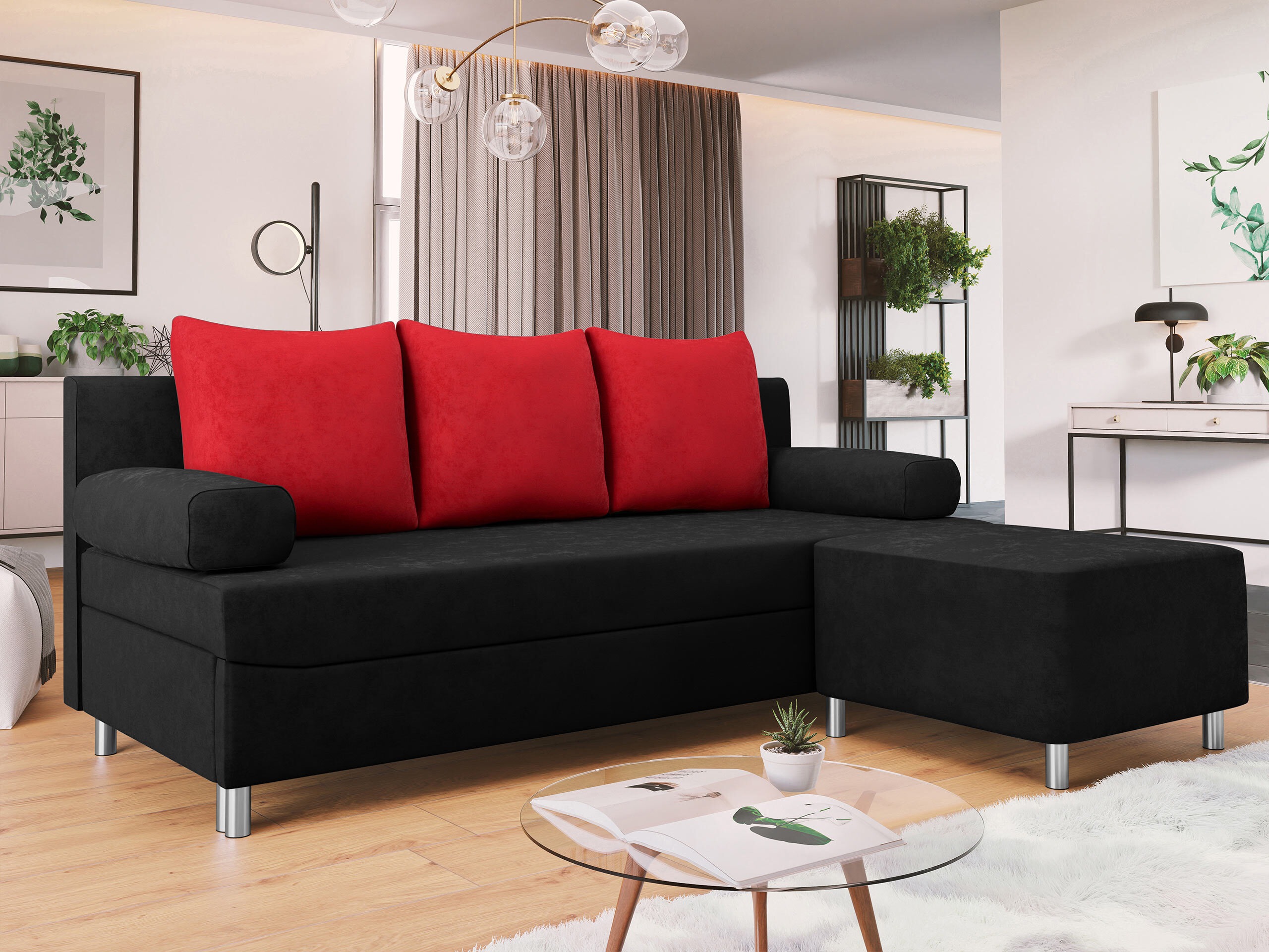 Mīksto mēbeļu komplekts Comfivo Artes (Alova 04 + Alova 46)