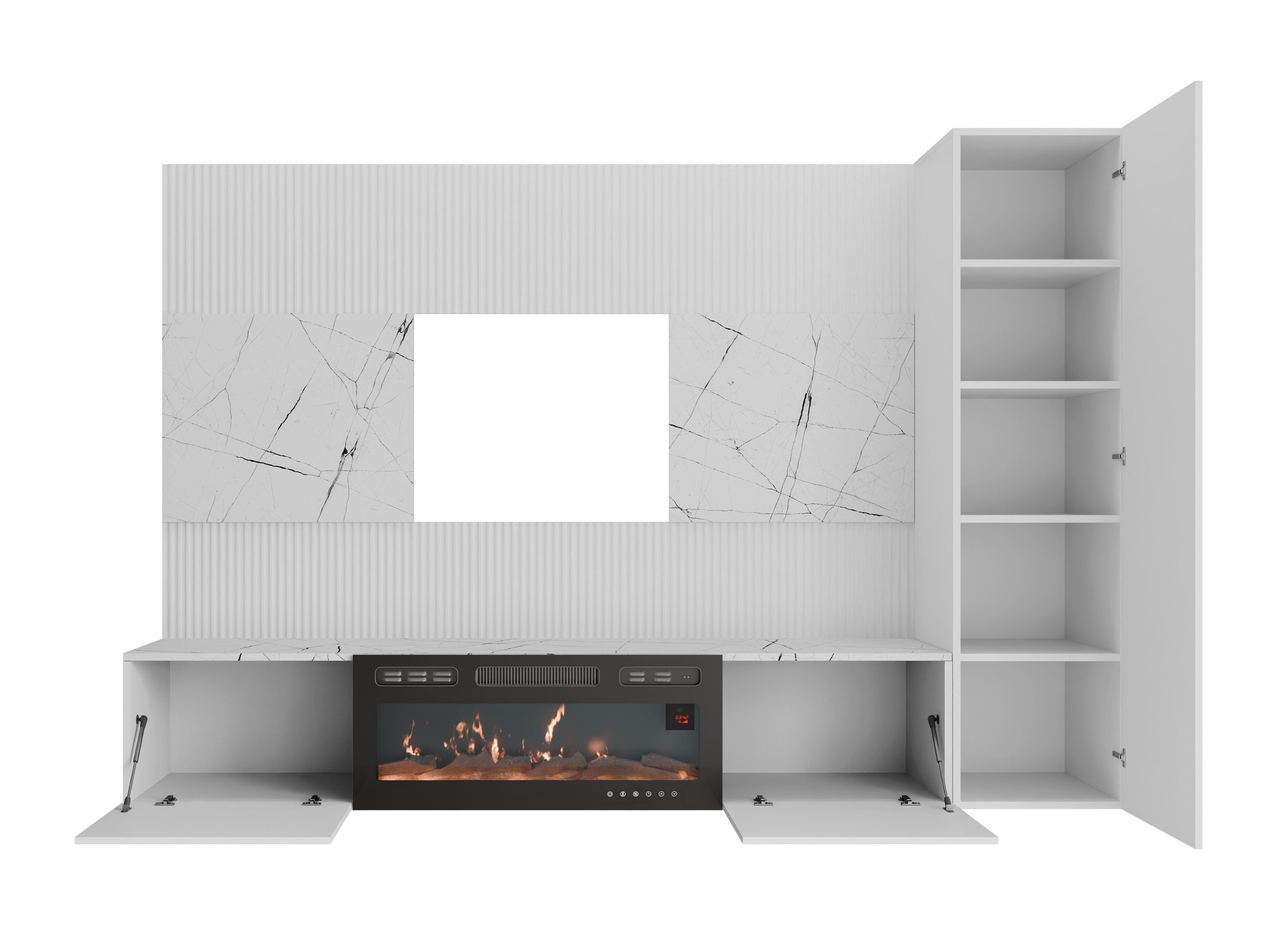 Viesistabas komplekts Comfivo Salix IX (Bēšs + Kremonas ozols)