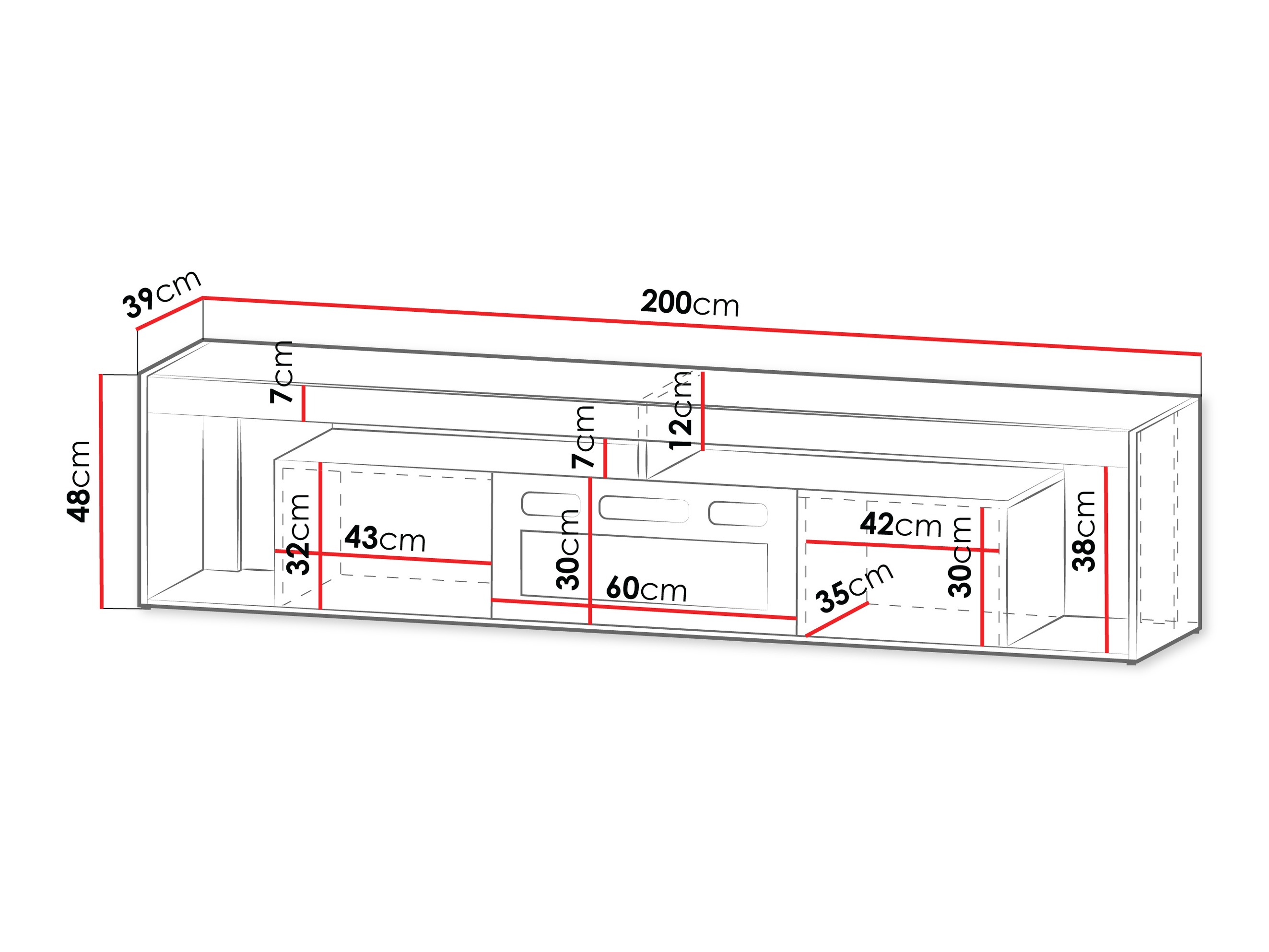 TV galds Tenfioa 103
