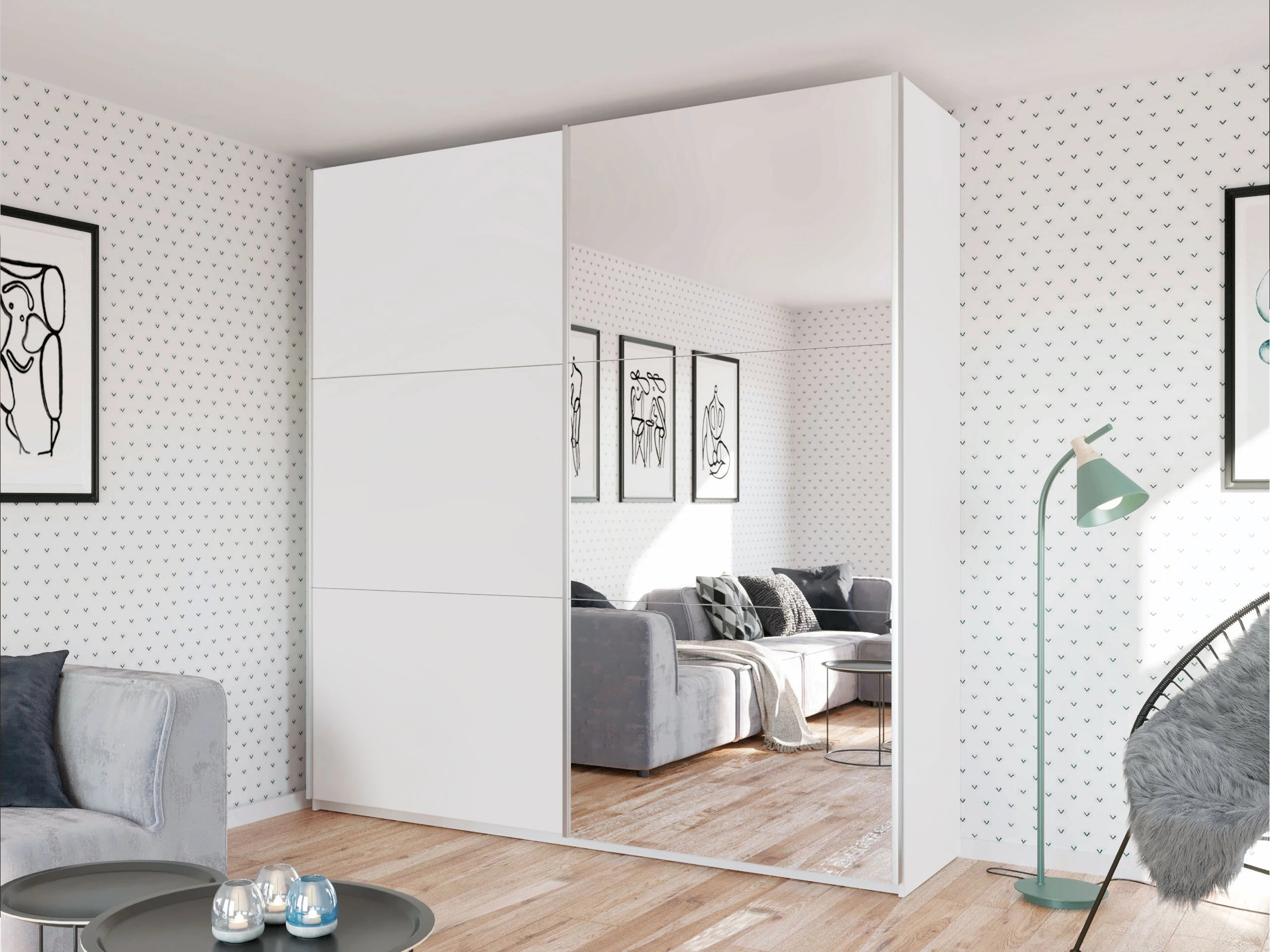 Skapis Honolulu 131 (Balts)