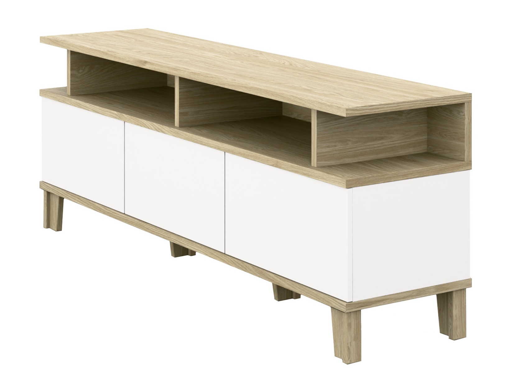 TV galds Evarveru 101 (Matēts balts)
