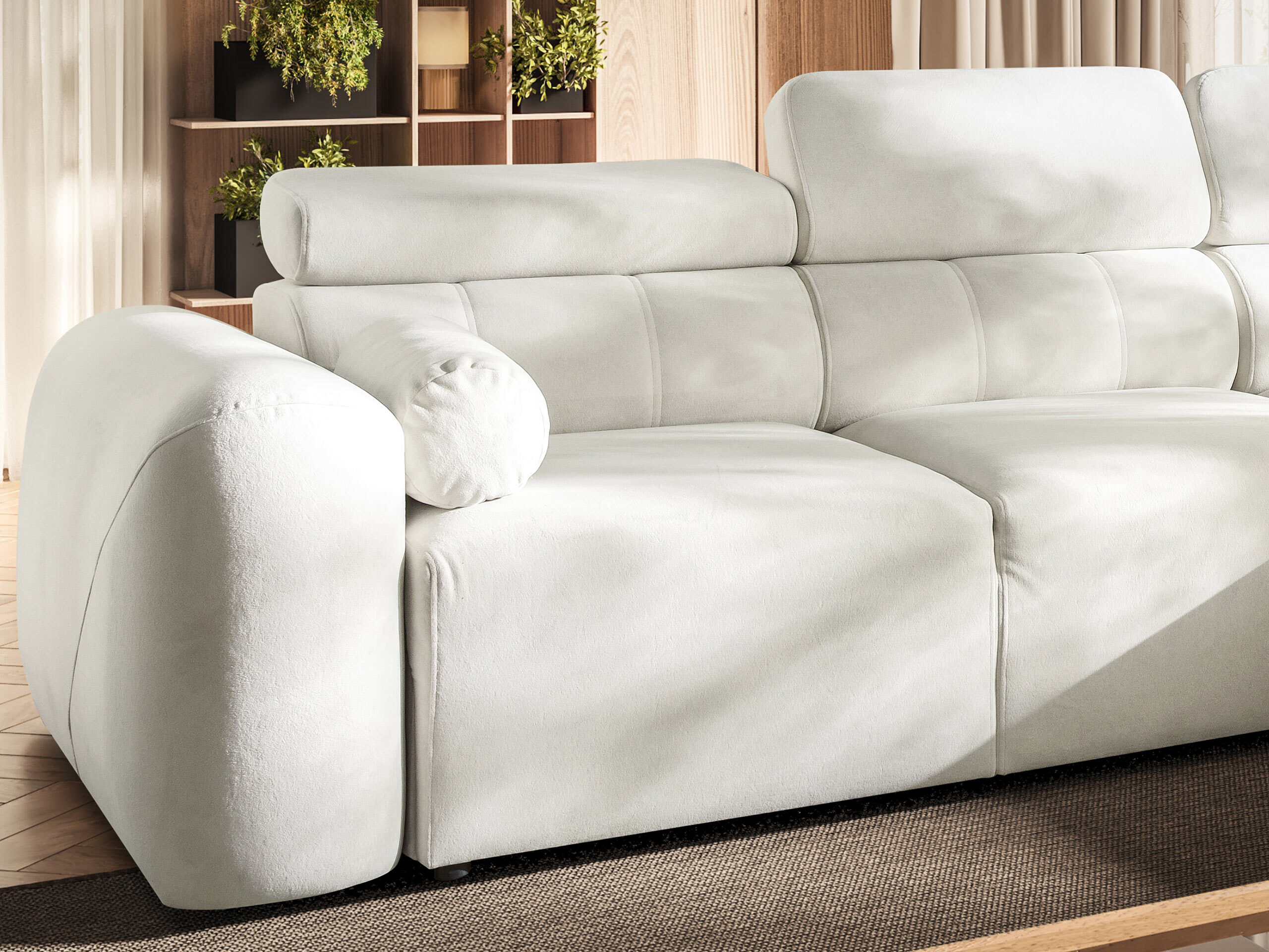 Stūra dīvāns Sarasota 204 (Velo 635)