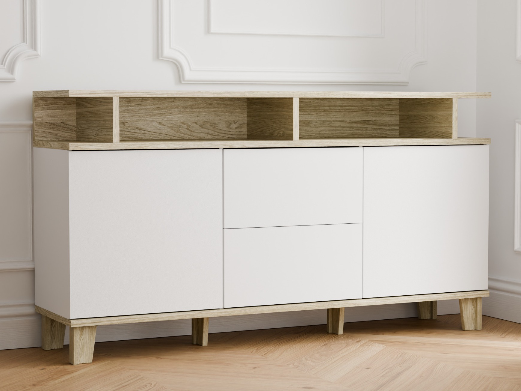 Kumode Evarveru 105 (Matēts balts)