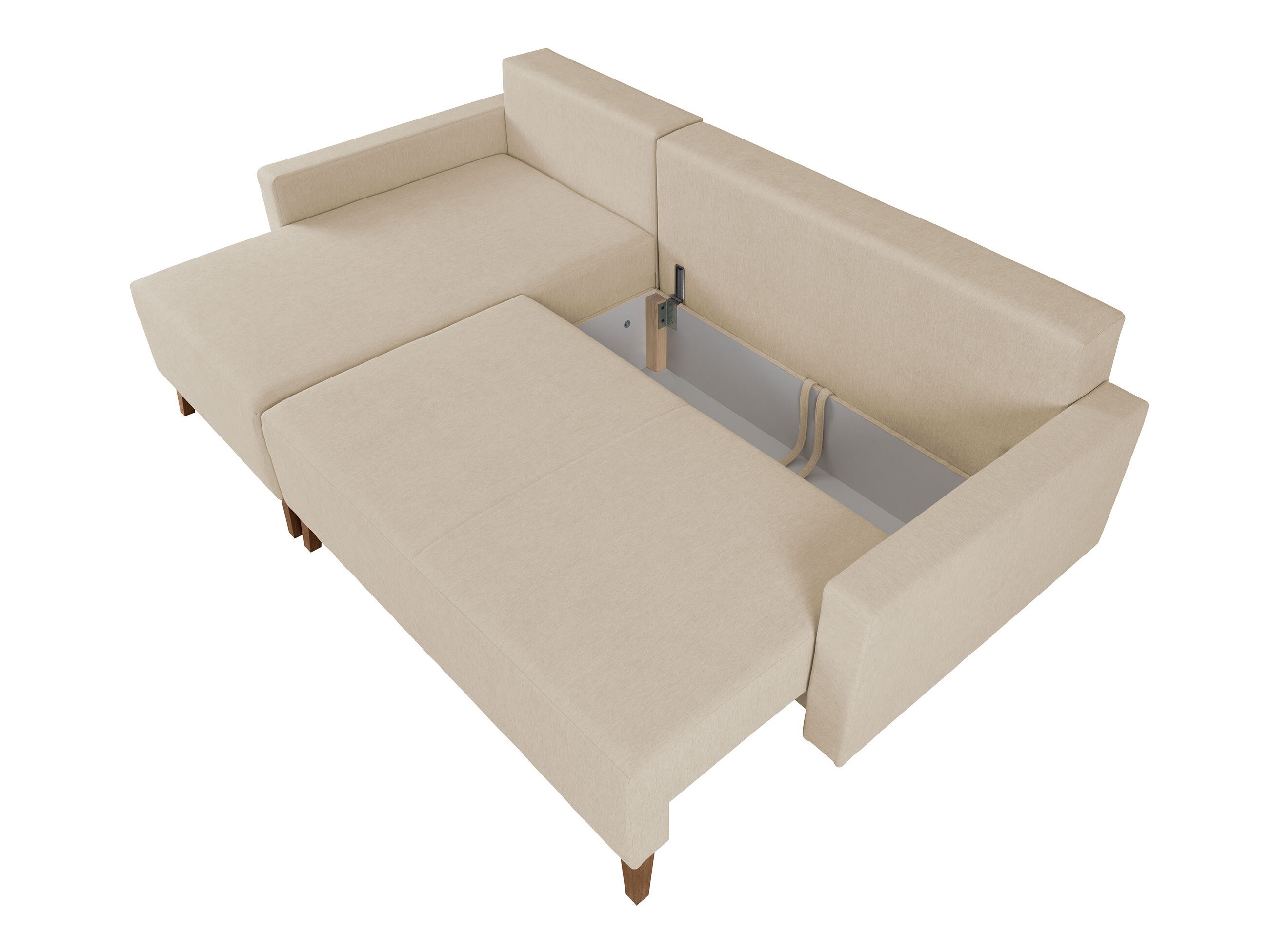 Stūra dīvāns Delbene 130 (Verita 88 + Tumšs sanremo ozols)