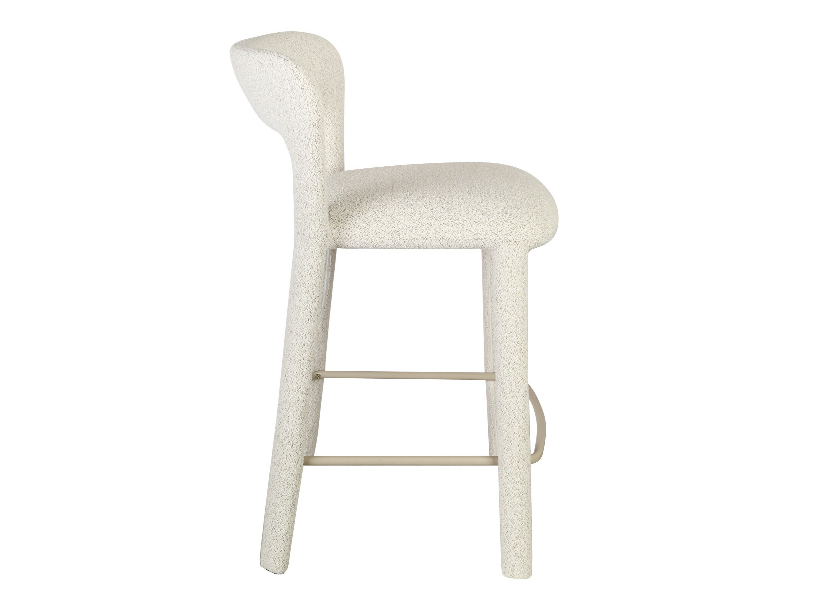 Zemais bāra krēsls Burleson 831 (Krēms)