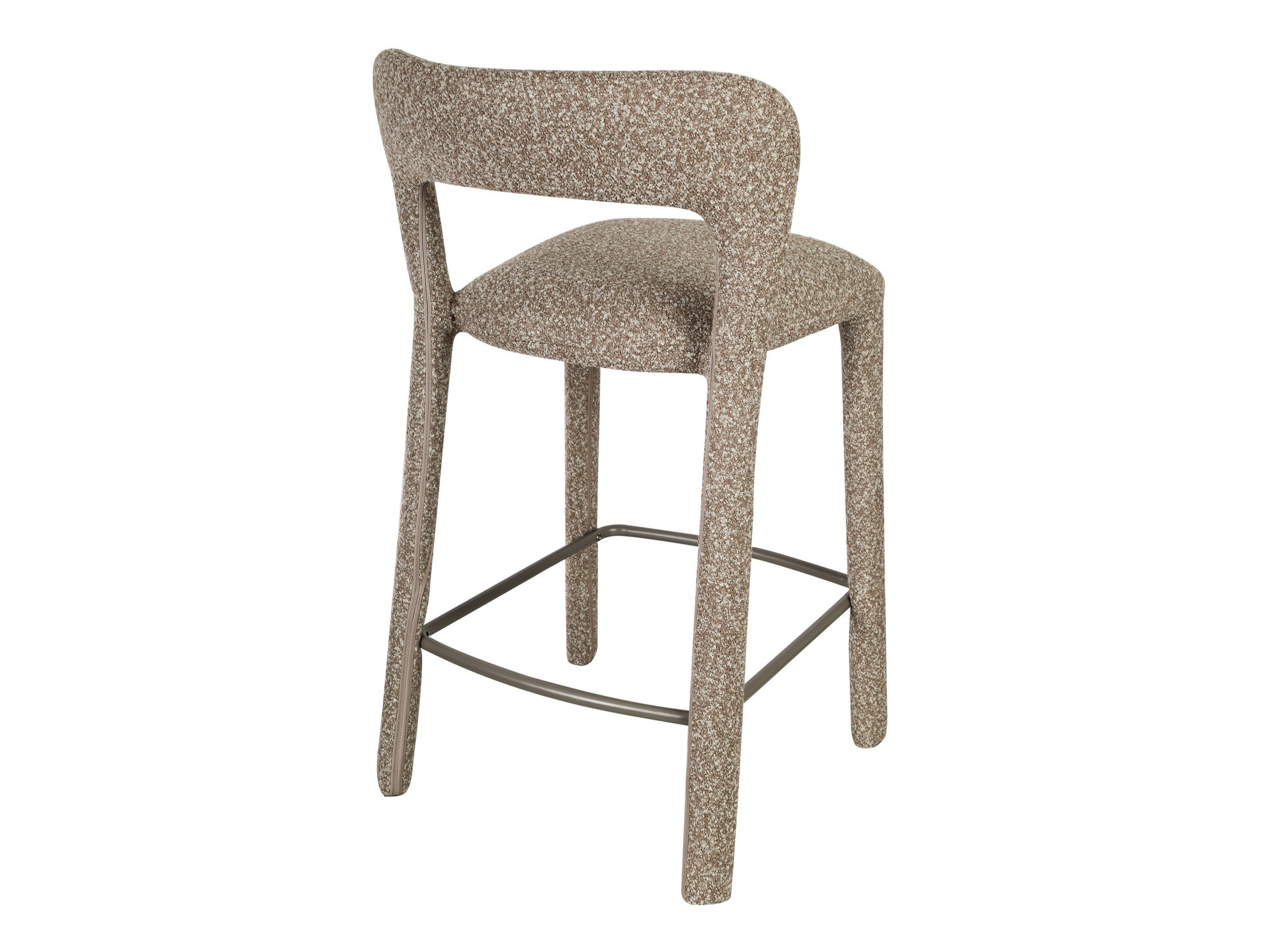Zemais bāra krēsls Burleson 831 (Brūns)
