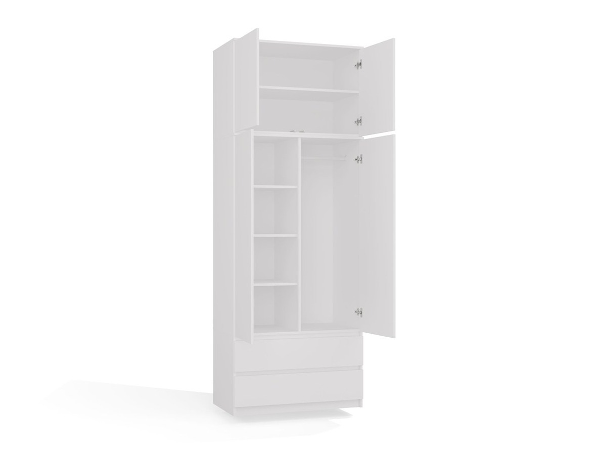 Skapis Elbvelu 135 (Balts)