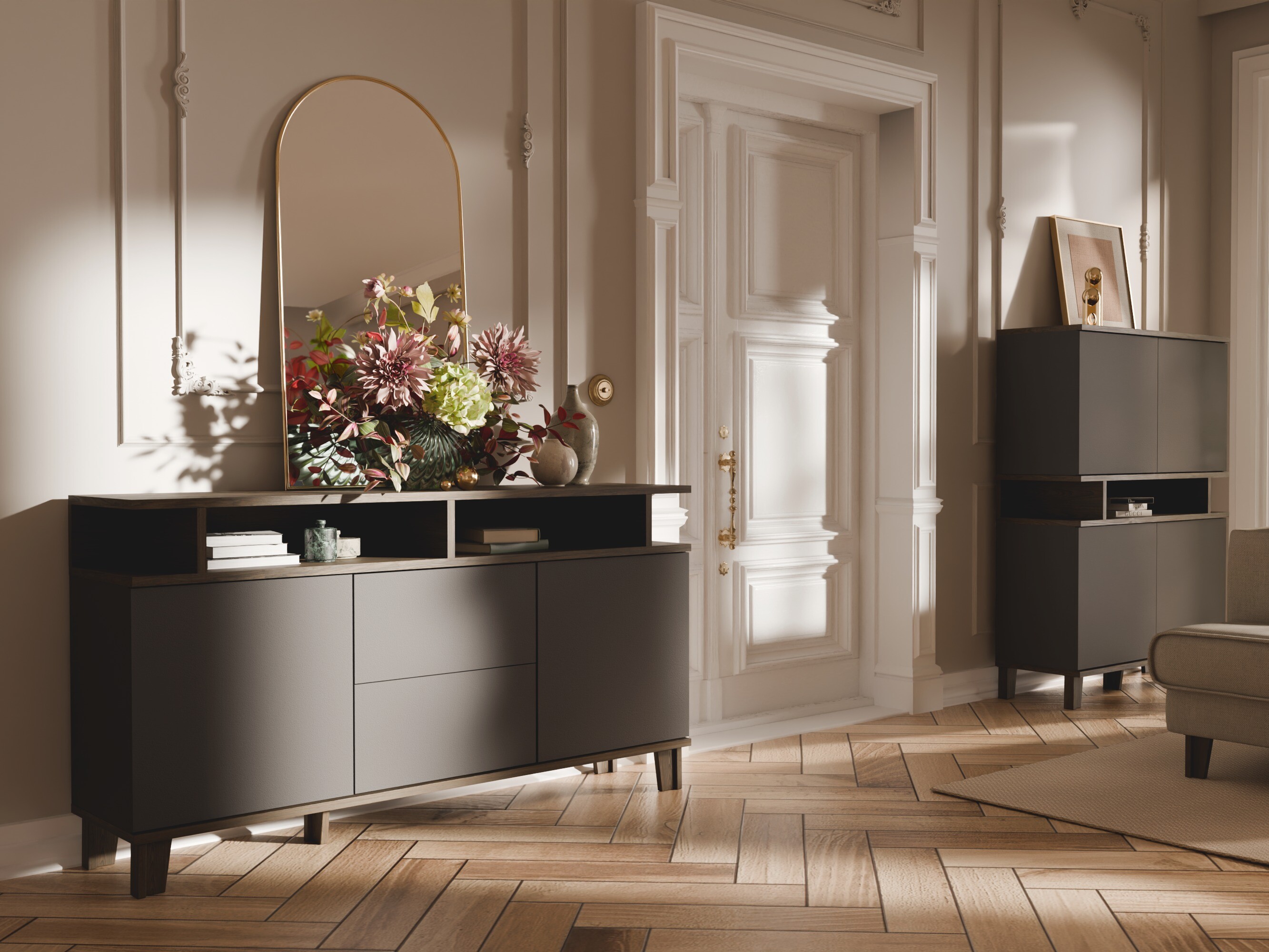 Kumode Evarveru 105 (Antracīts)