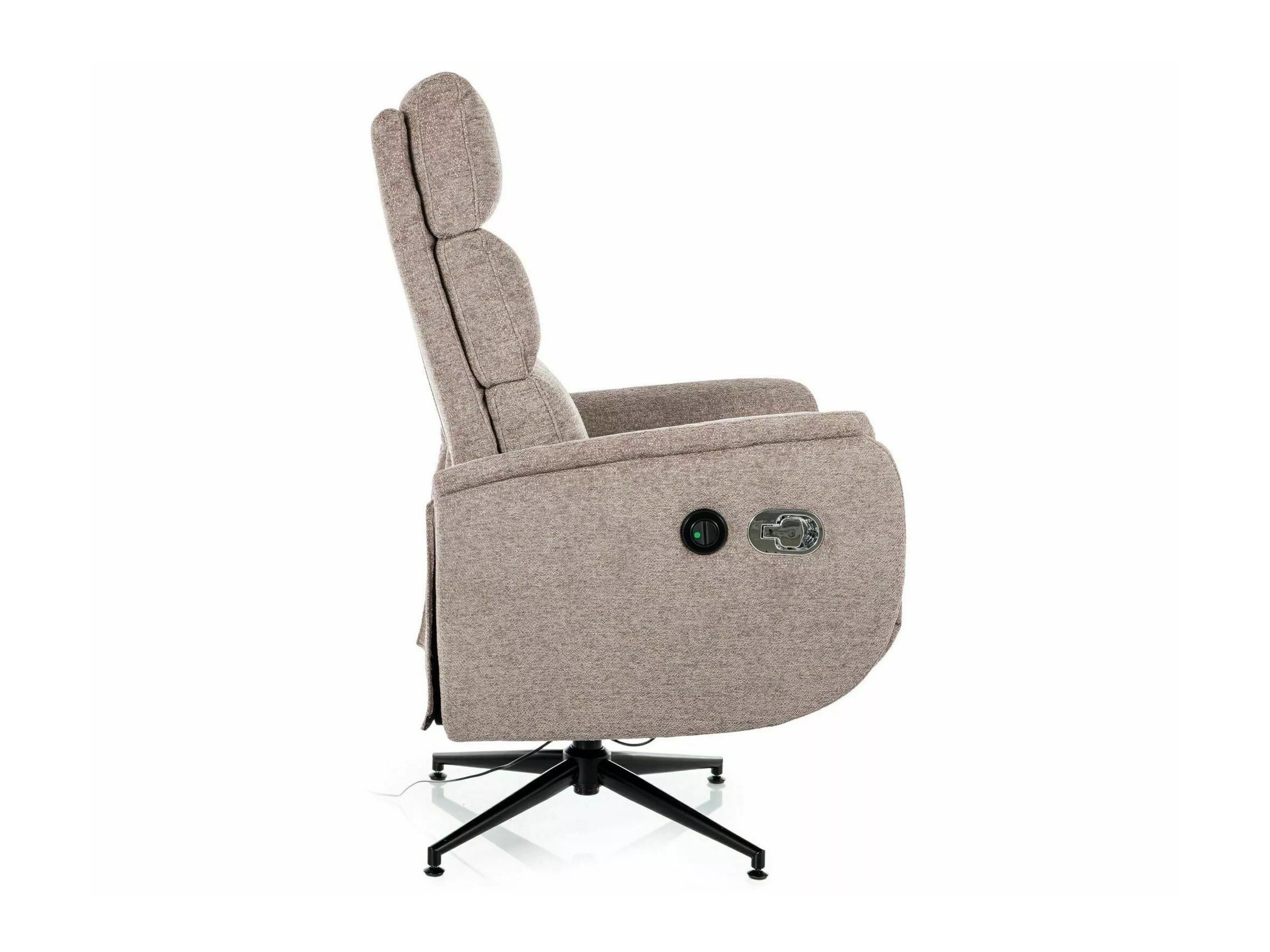Atpūtas krēsls reglainer Detroit 1032 (Raven 30)