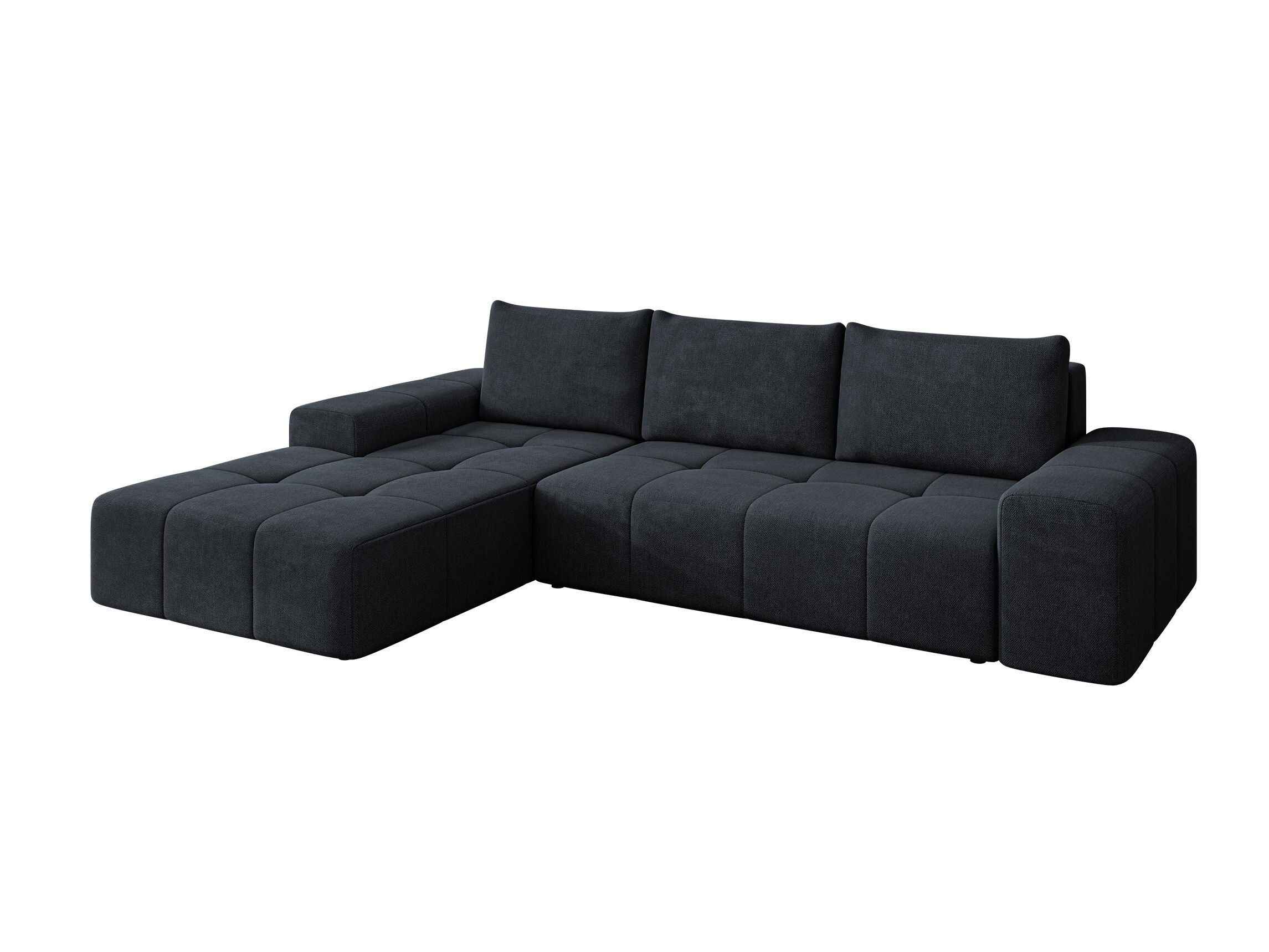 Stūra dīvāns Comfivo Origor I (Spirit Black)