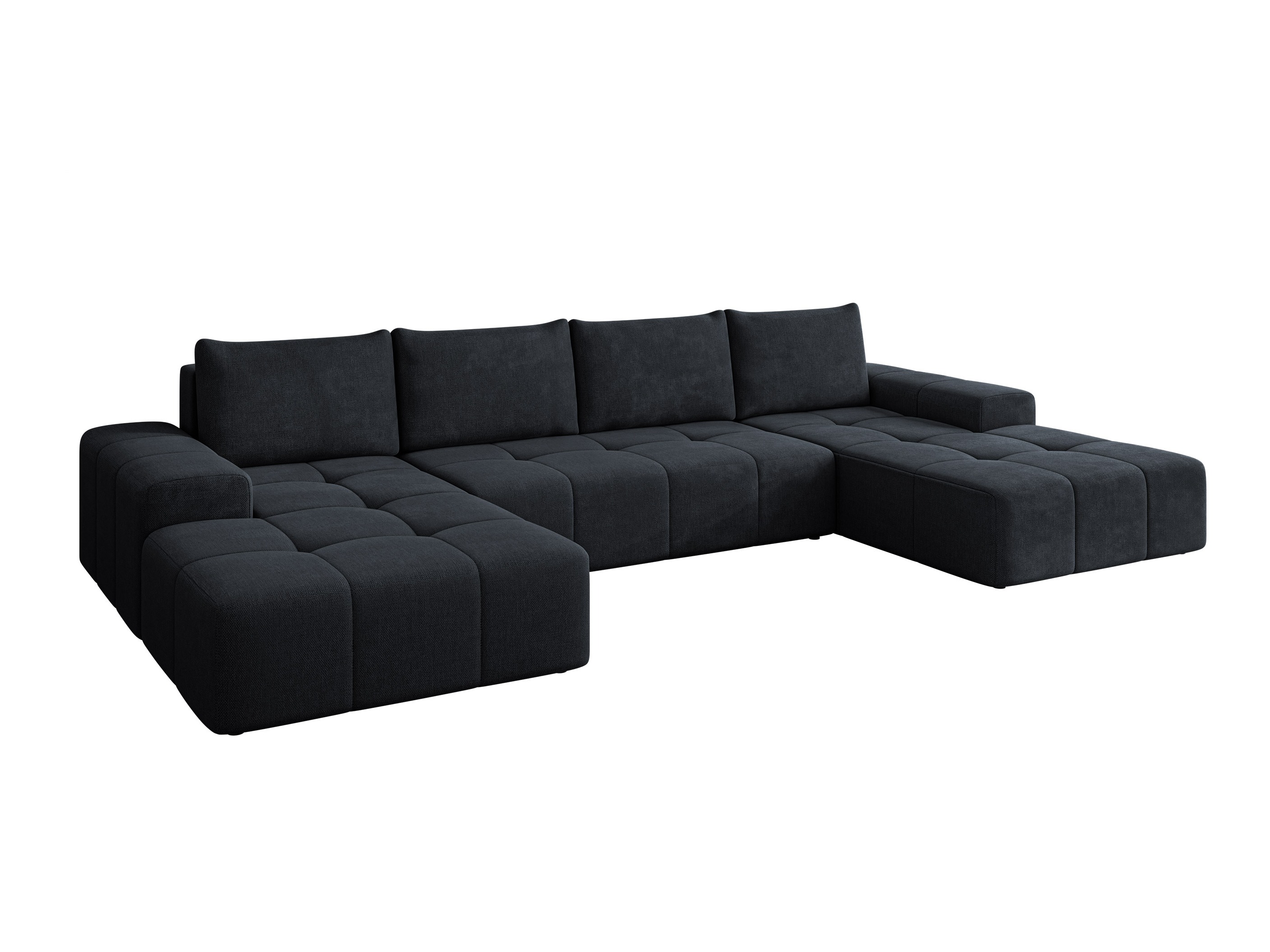 Stūra dīvāns Comfivo Origor II (Spirit Black)