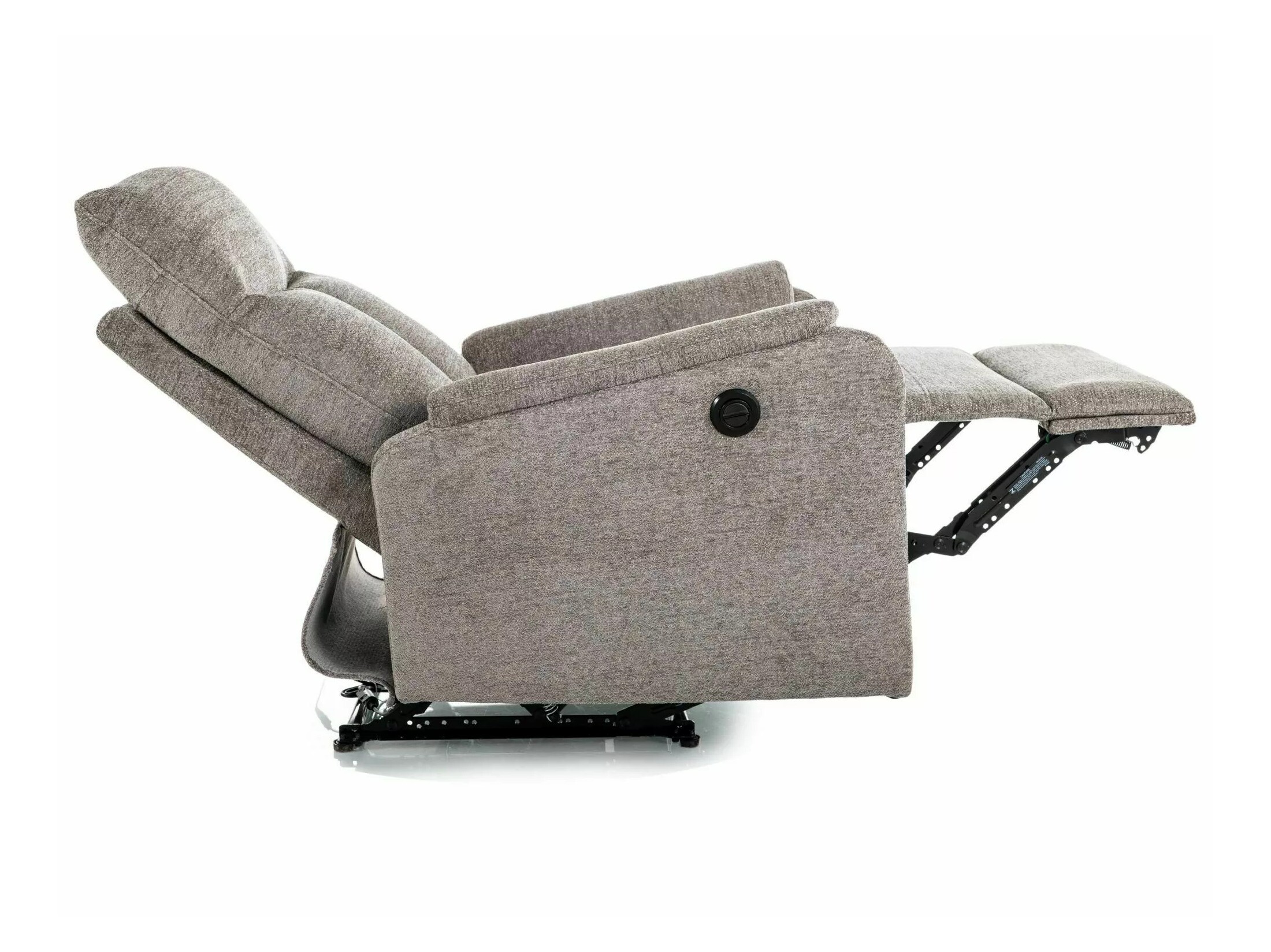 Atpūtas krēsls reglainer Detroit 1040 (Raven 07)