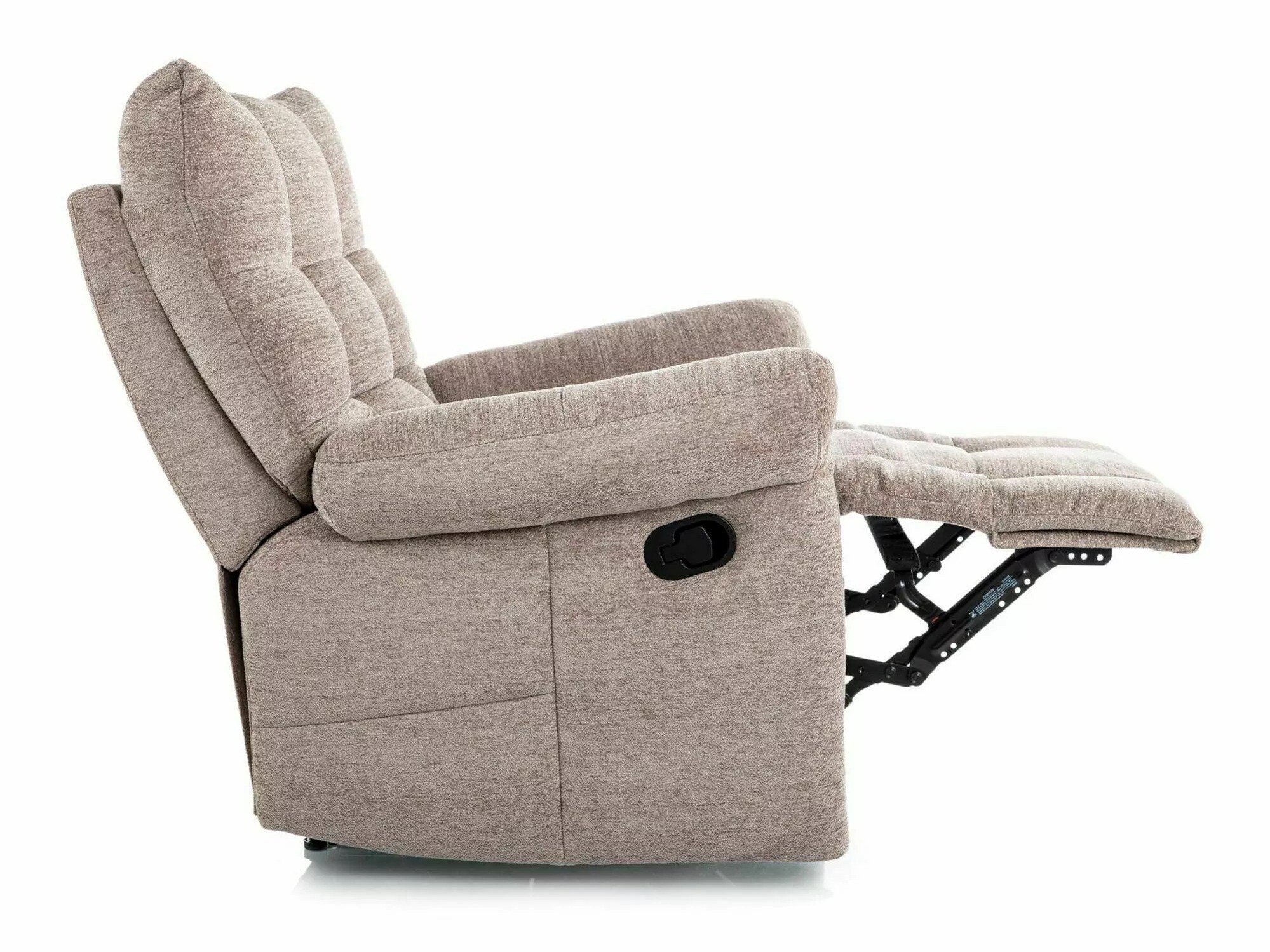 Atpūtas krēsls reglainer Detroit 1041 (Raven 30)