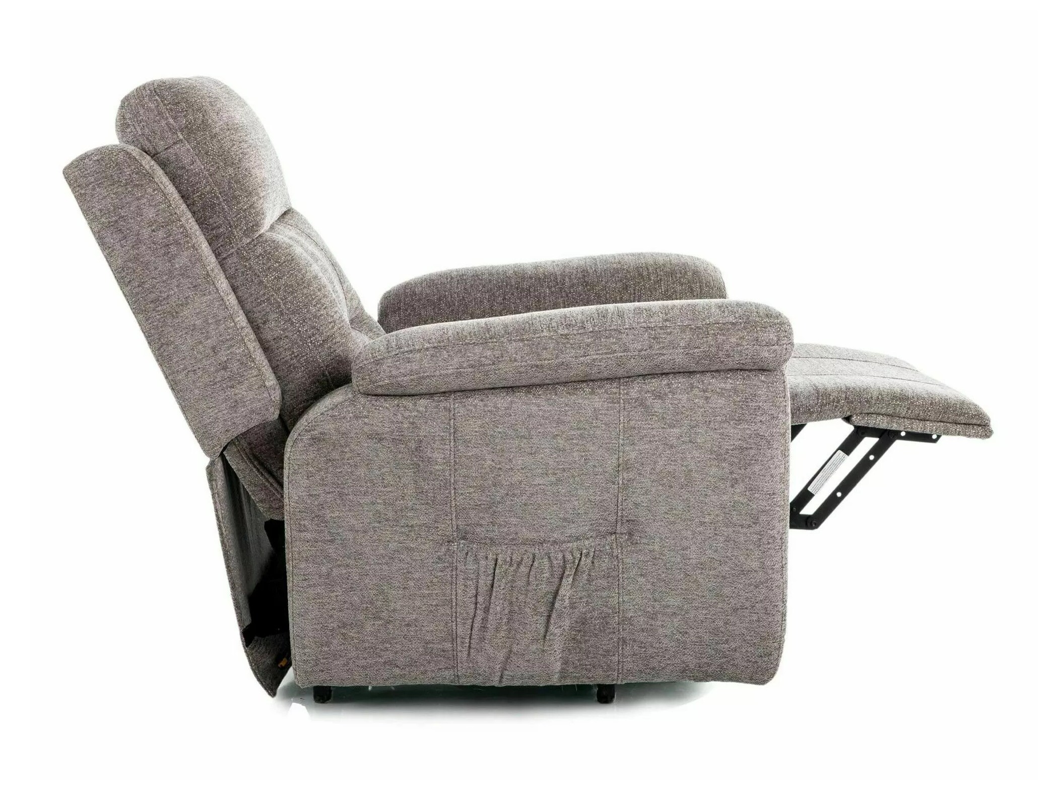 Atpūtas krēsls reglainer Detroit 1042 (Pelēks)