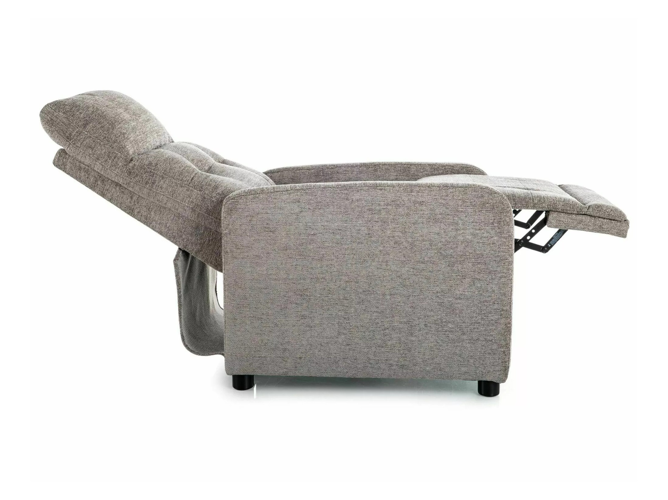 Atpūtas krēsls reglainer Detroit 188 (Raven 07)