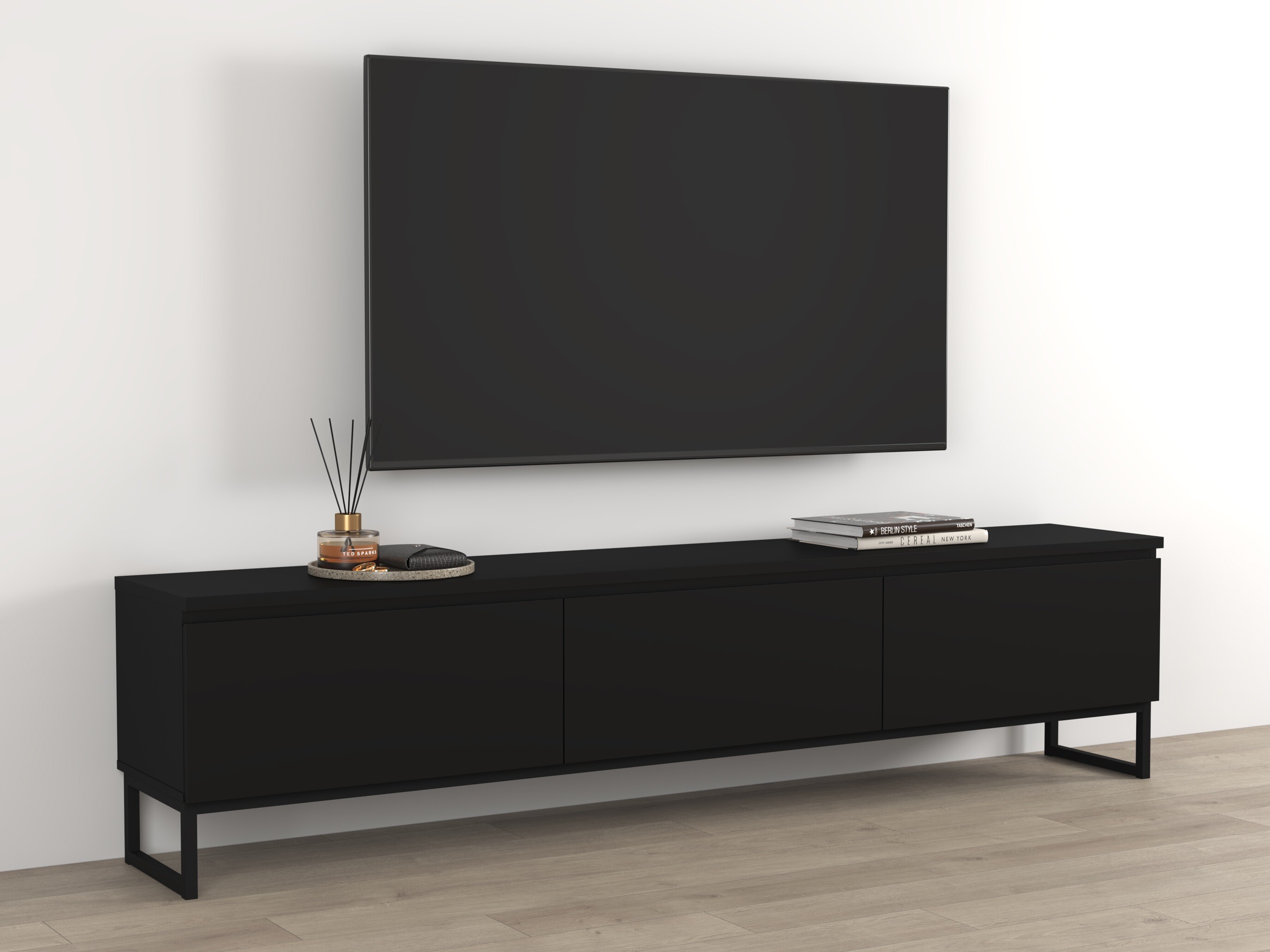 TV galds Velsora 101 (Melns)