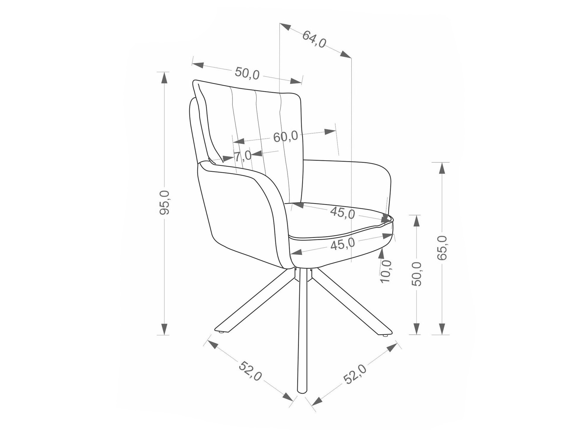 Krēsls Houston 2206