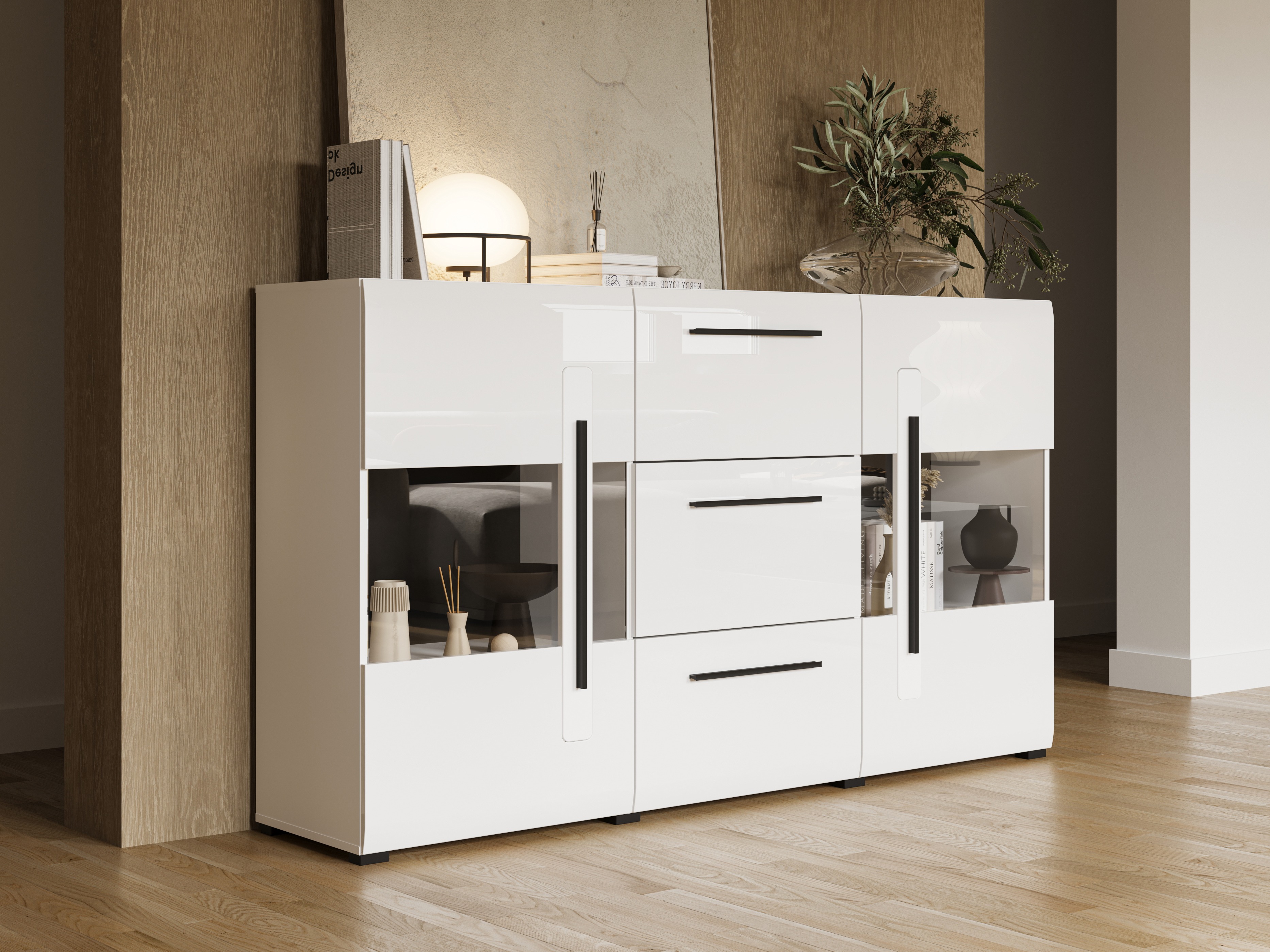 Kumode Ophsalu 106 (Balts + Glancēts balts)