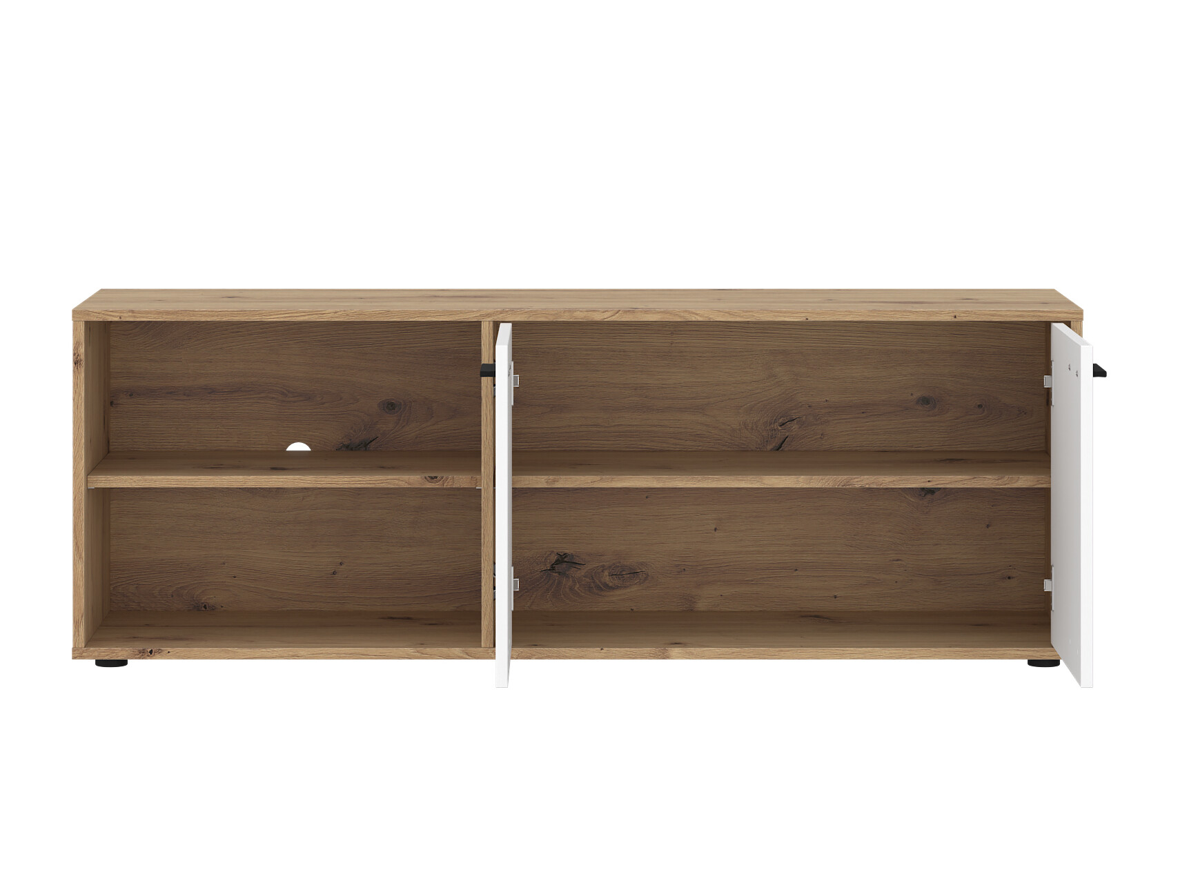TV galds Ontario 245 (Balts + Artisan ozols)