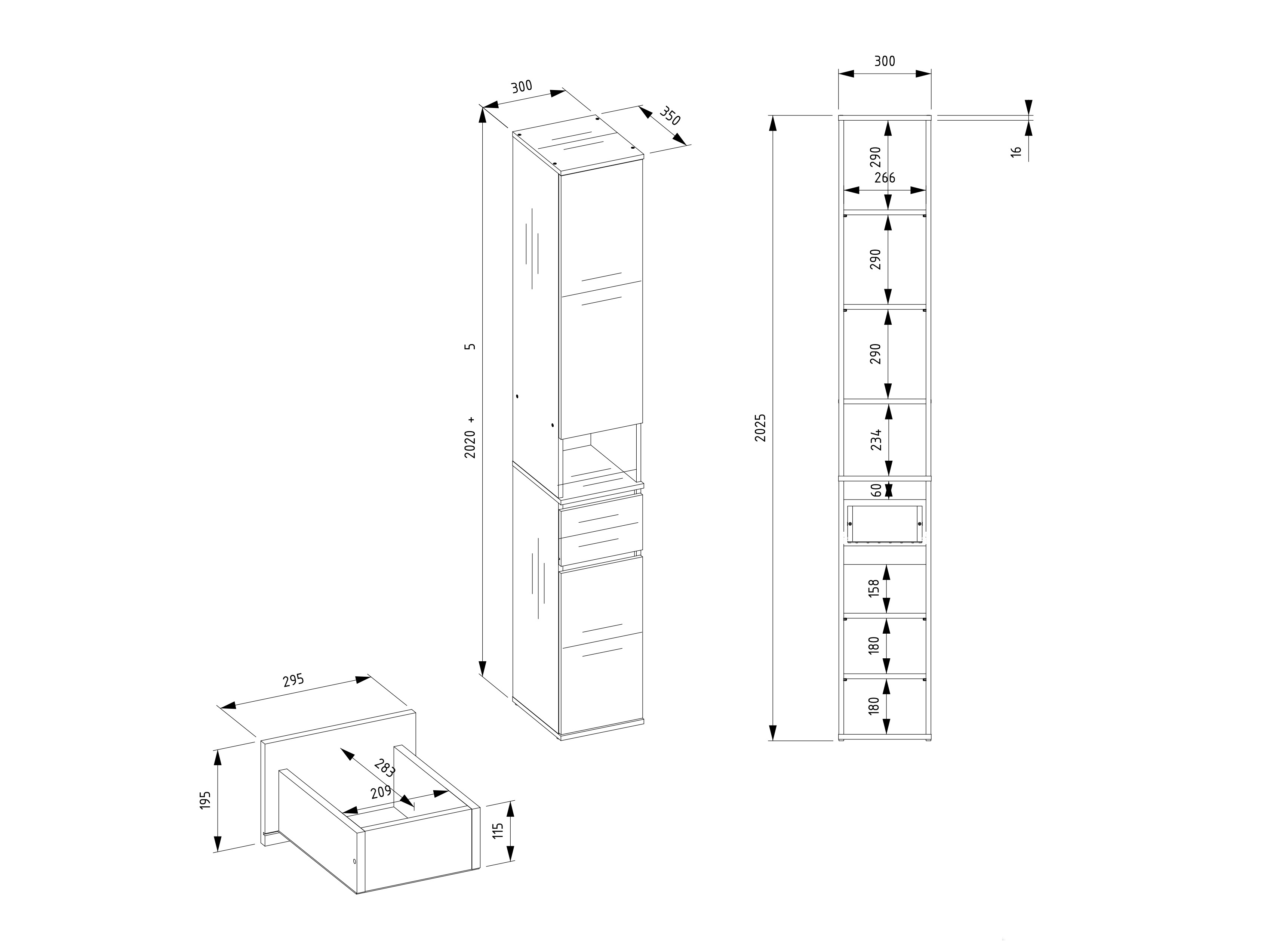 Plaukts Mandeville 403
