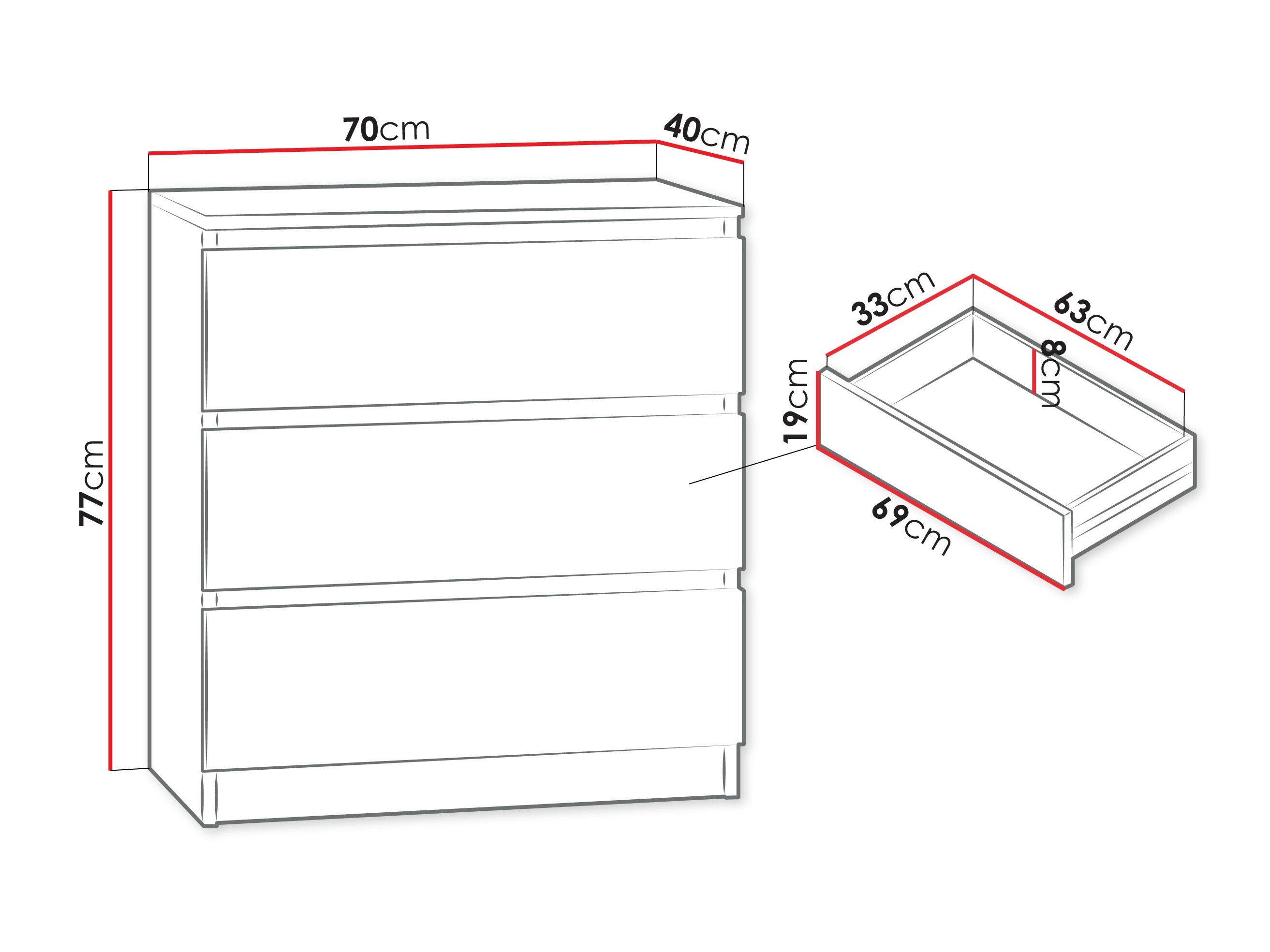 Kumode Comfivo Structor (Riekstkoks)