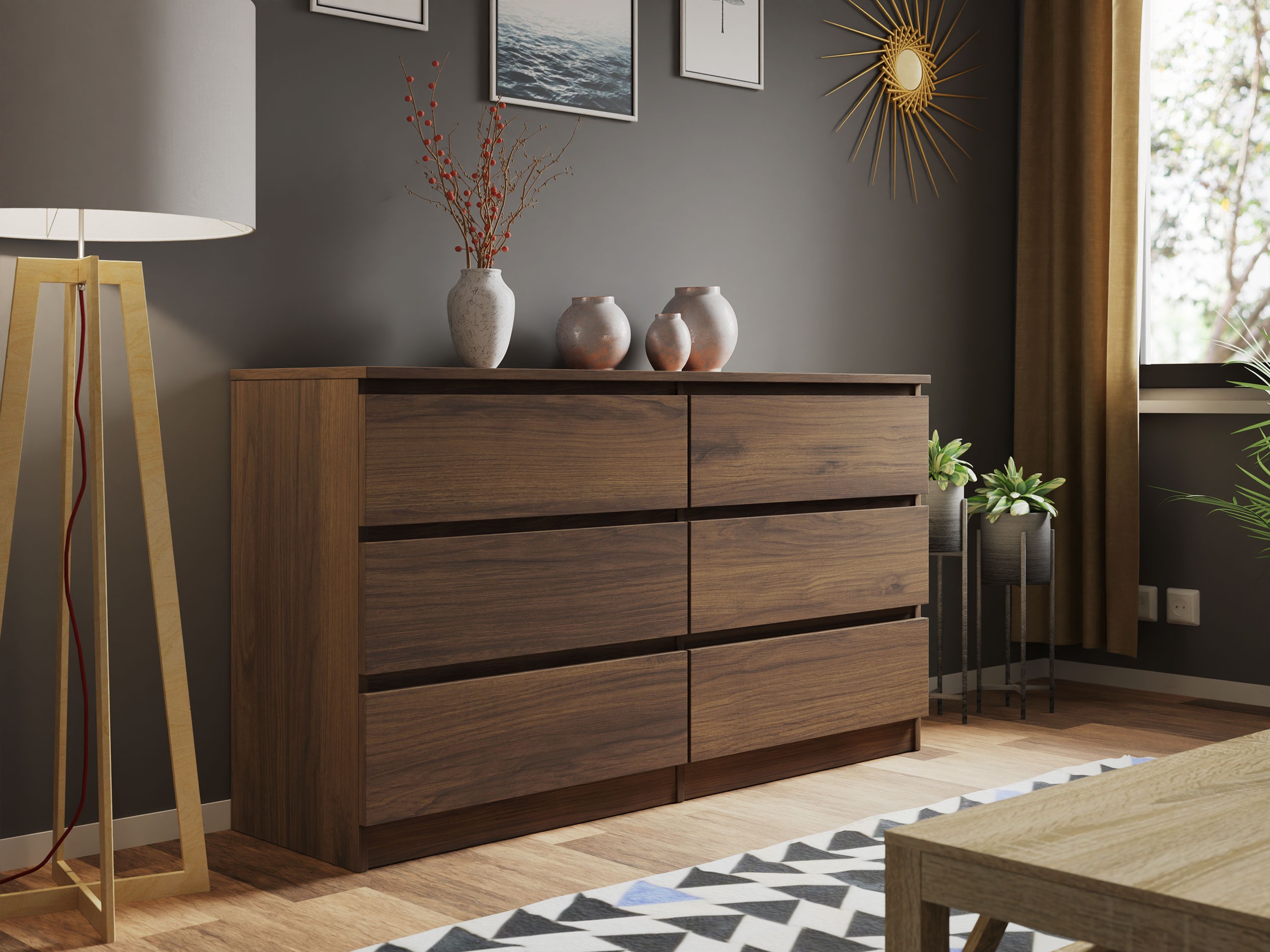 Kumode Comfivo Structor II (Riekstkoks)