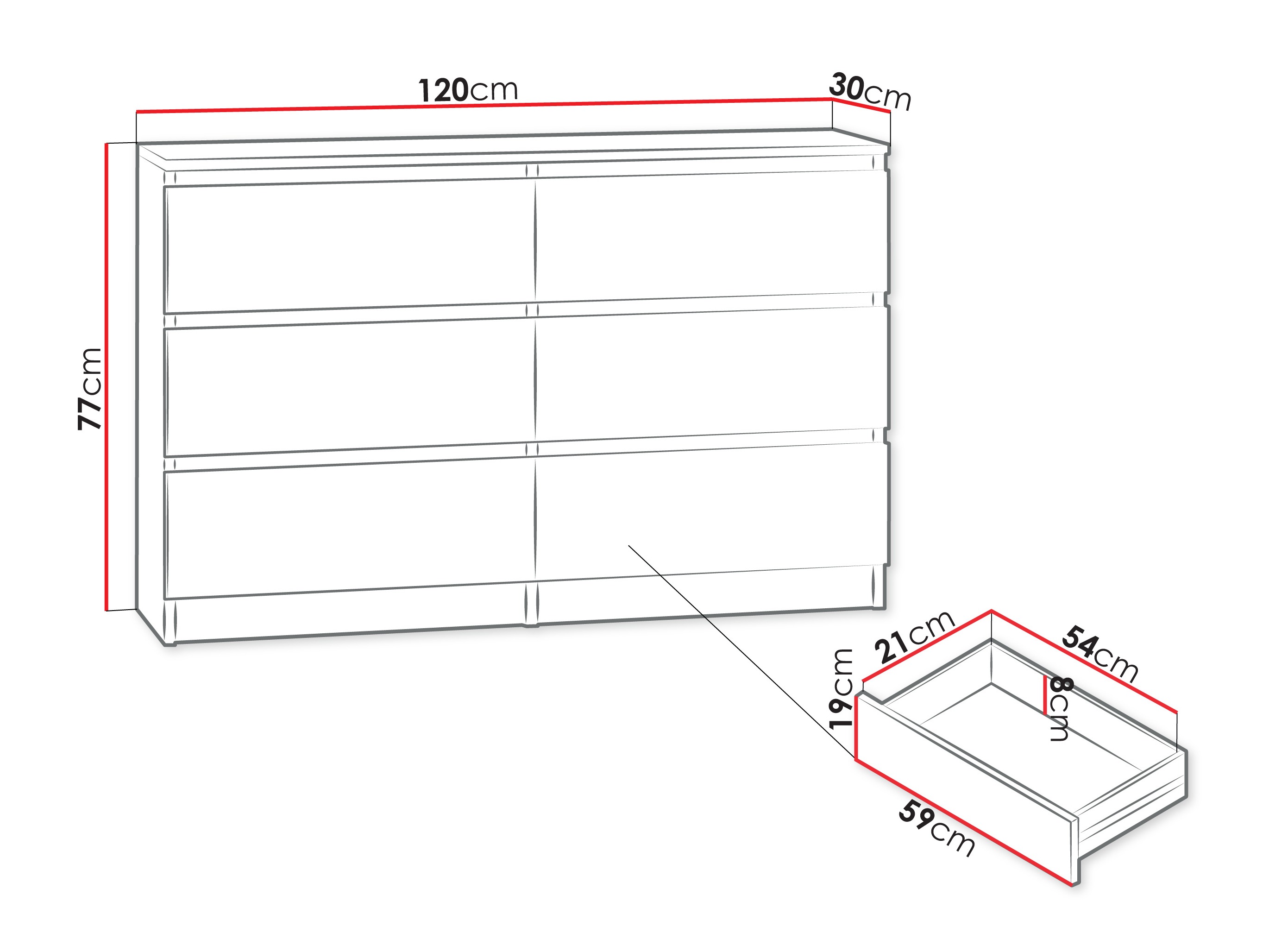 Kumode Comfivo Structor V (Riekstkoks)