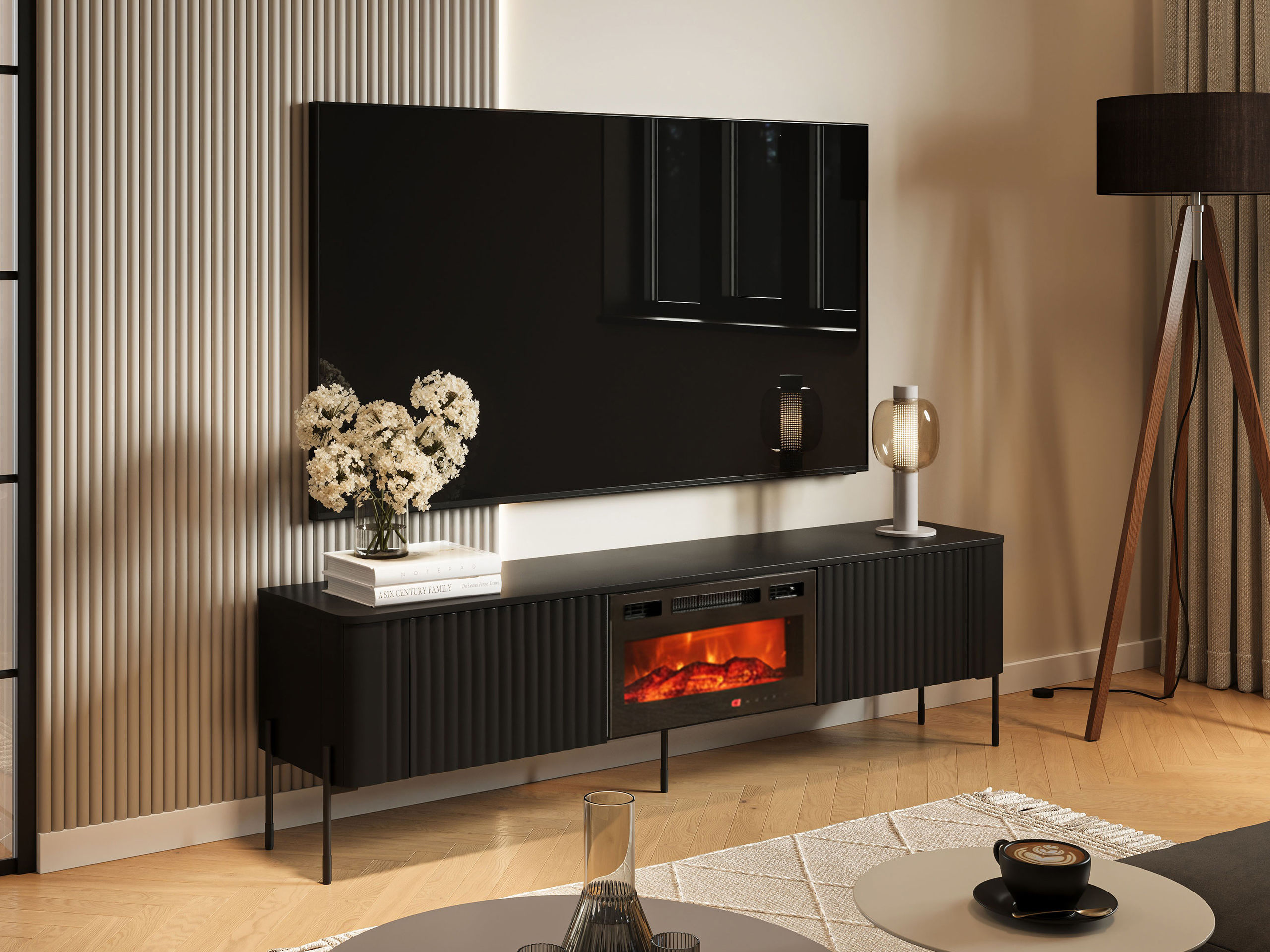 TV galds Mavnue 105 (Melns)