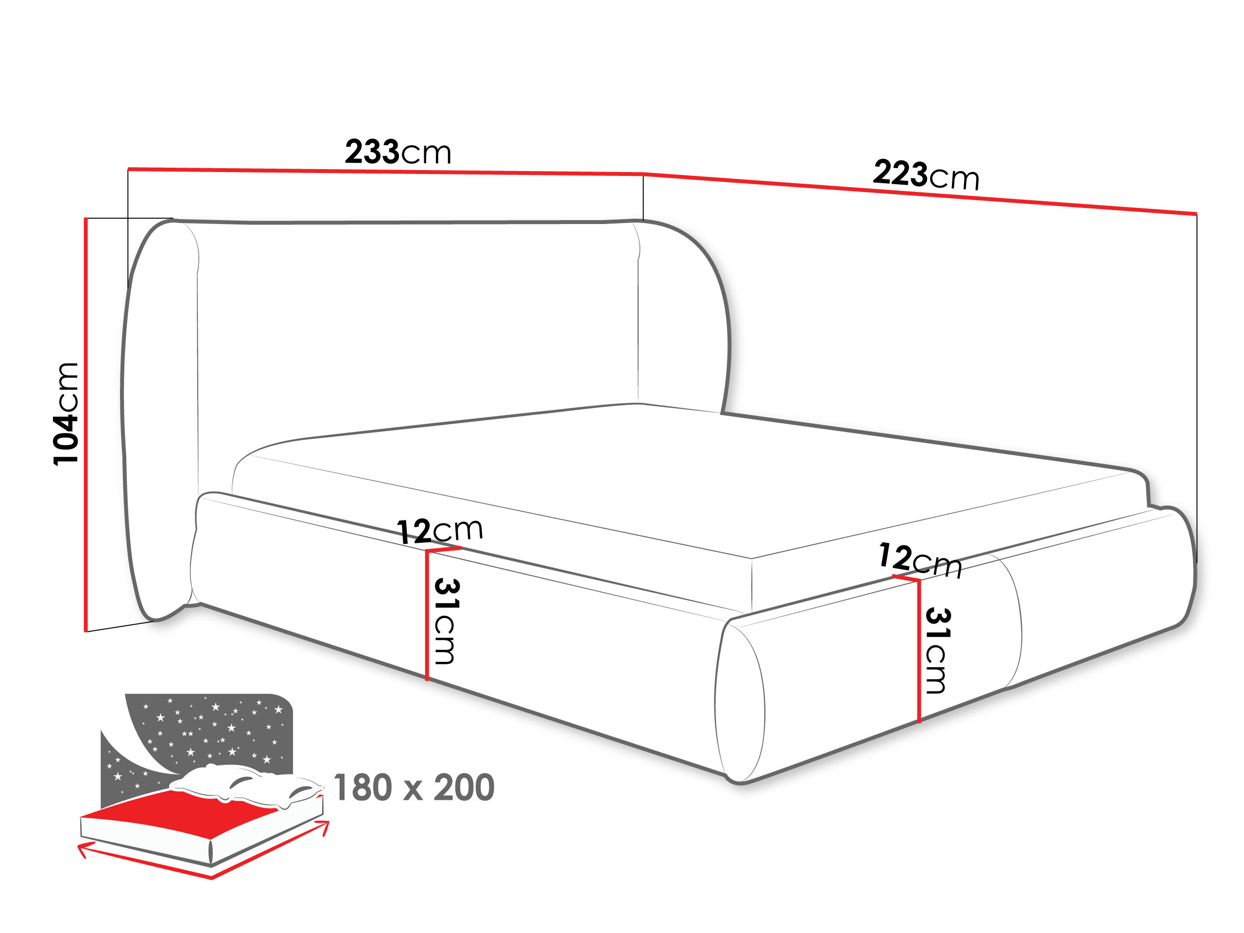 Gulta TrendyNest Urbio (Bella 60)