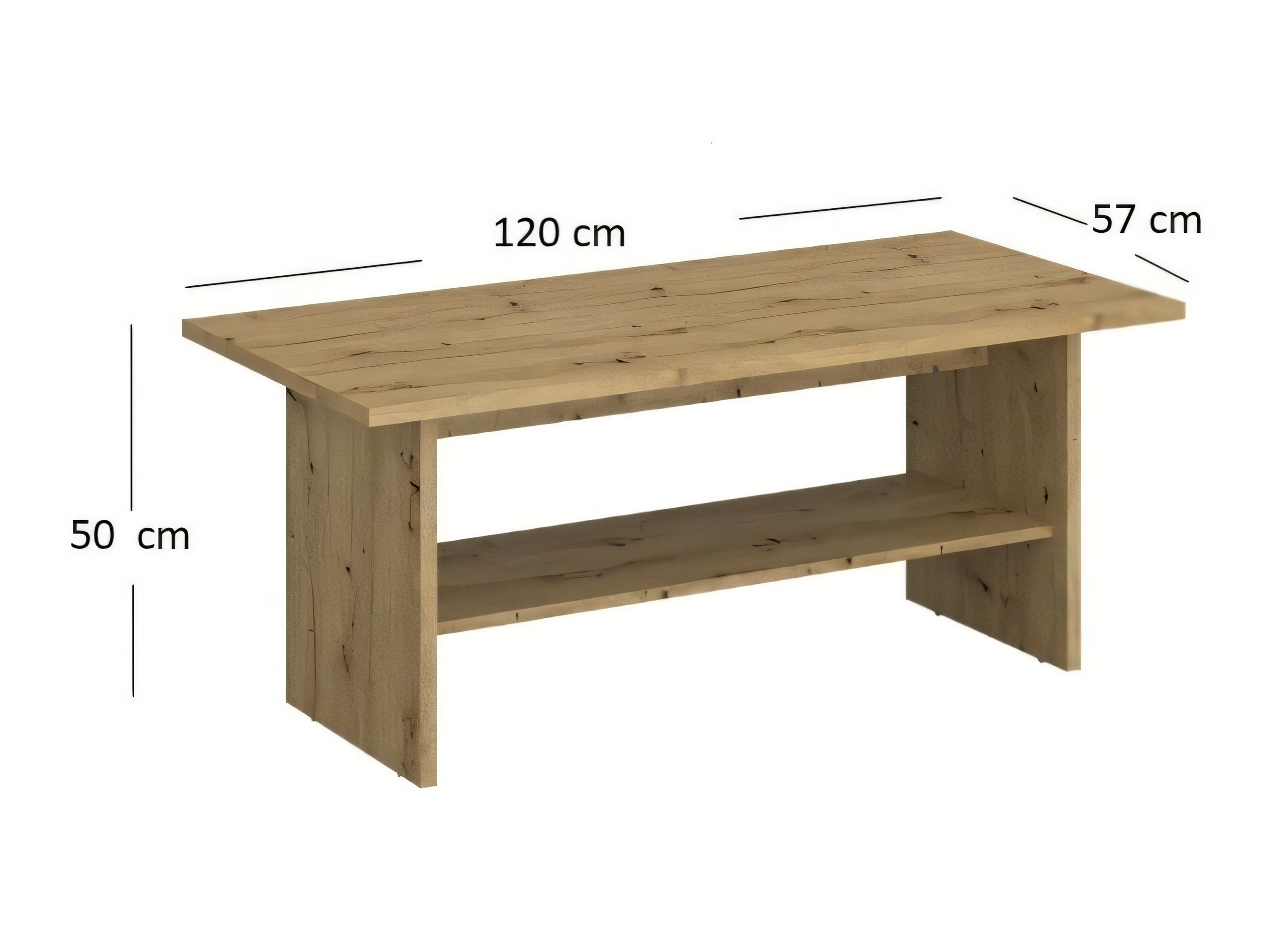 Žurnālu galdiņš Romlivo 107