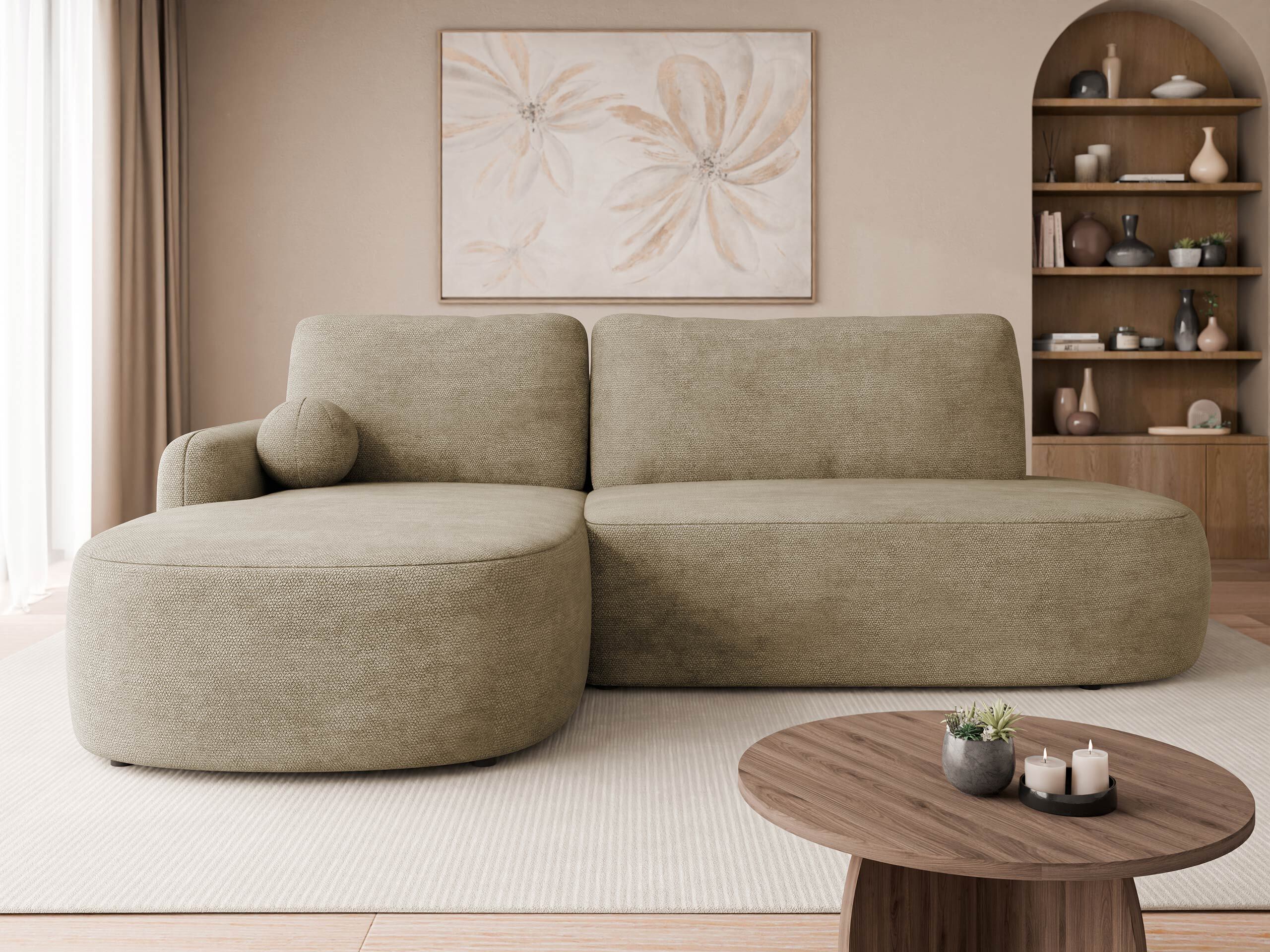 Stūra dīvāns Comfivo 601 (Lumo 30)