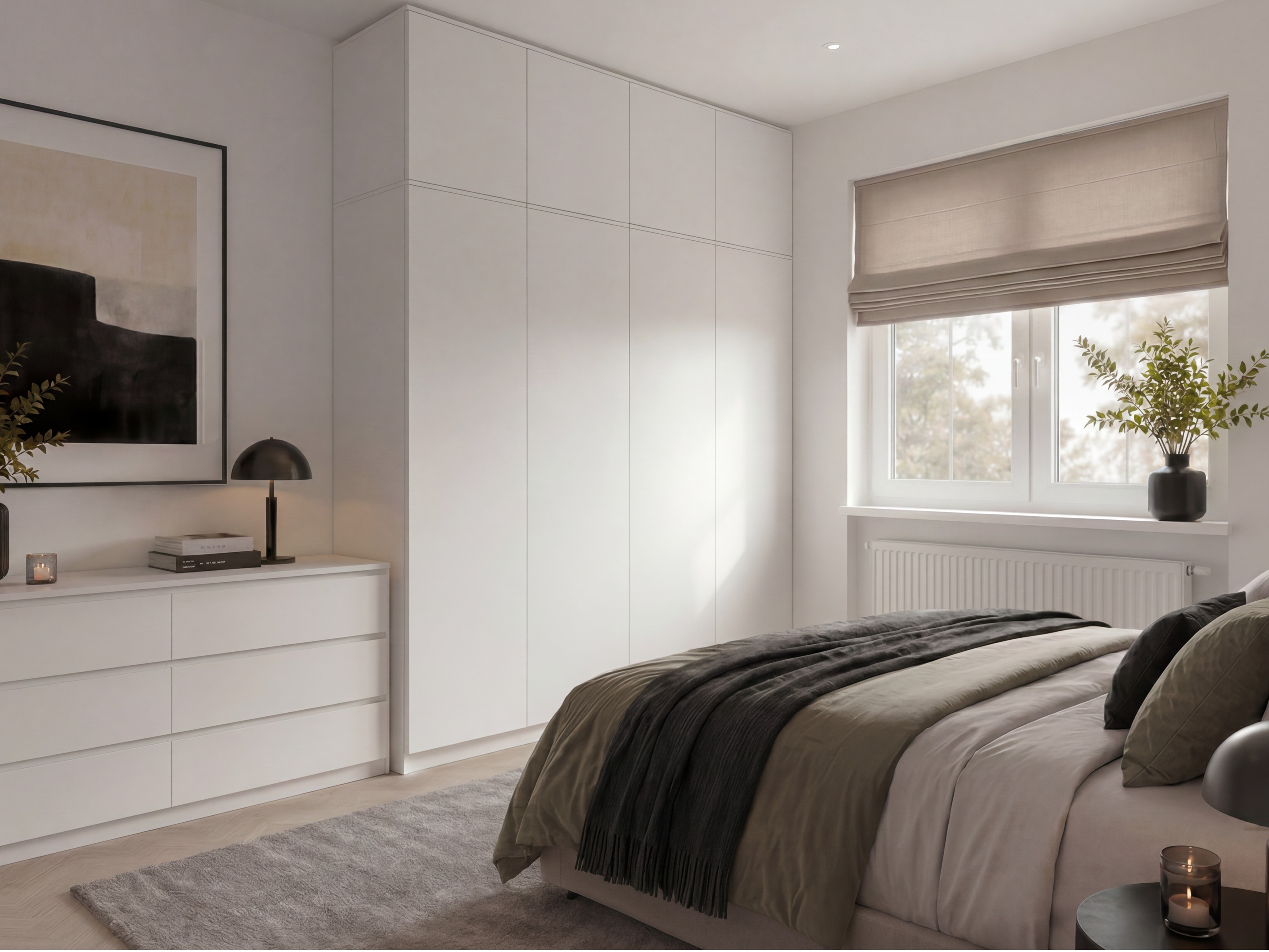 Skapis Mandeville 408 (Balts)