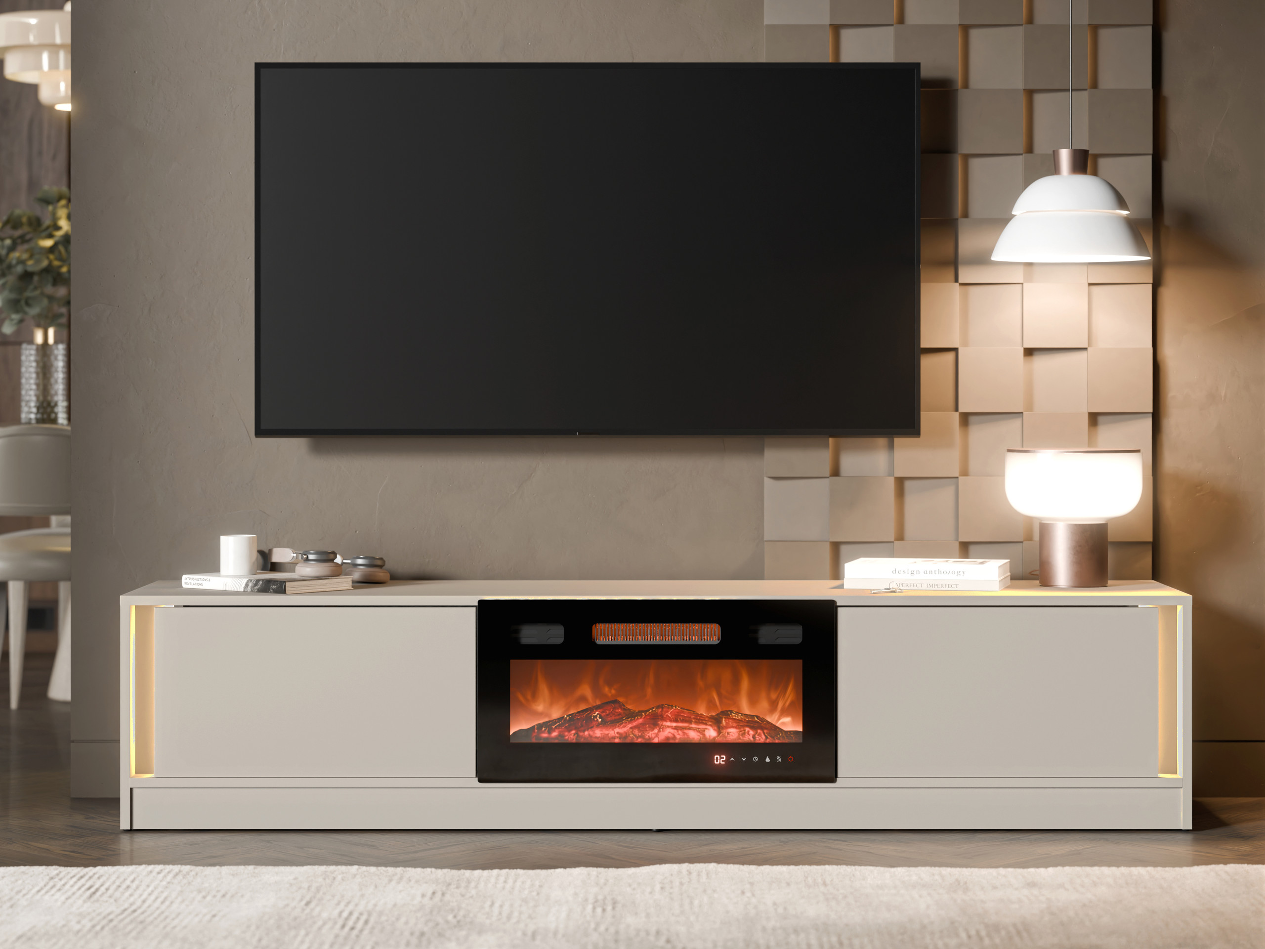 TV galds Charlotte 217 (Kašmirs)