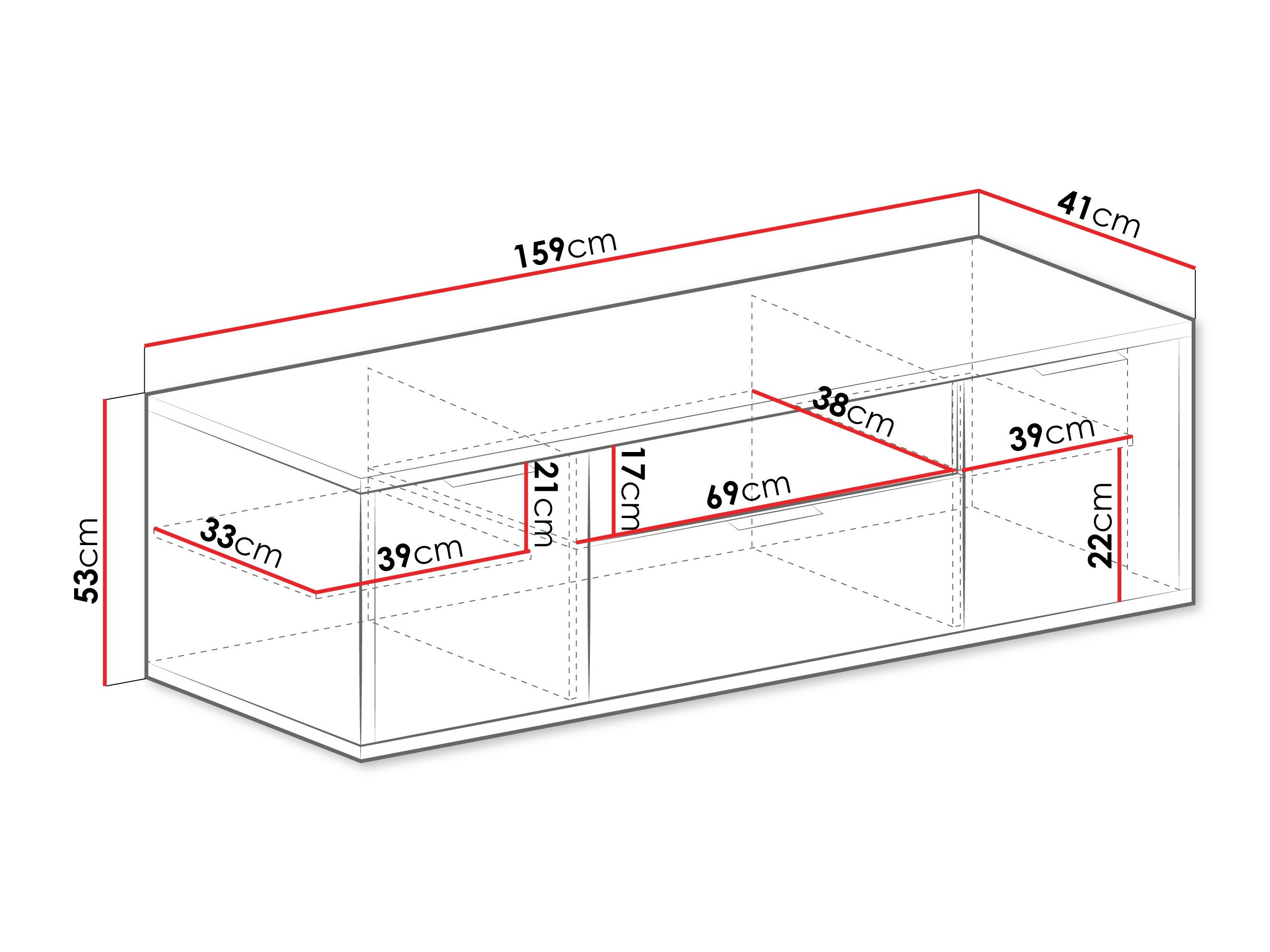 TV galds Lorsali 105