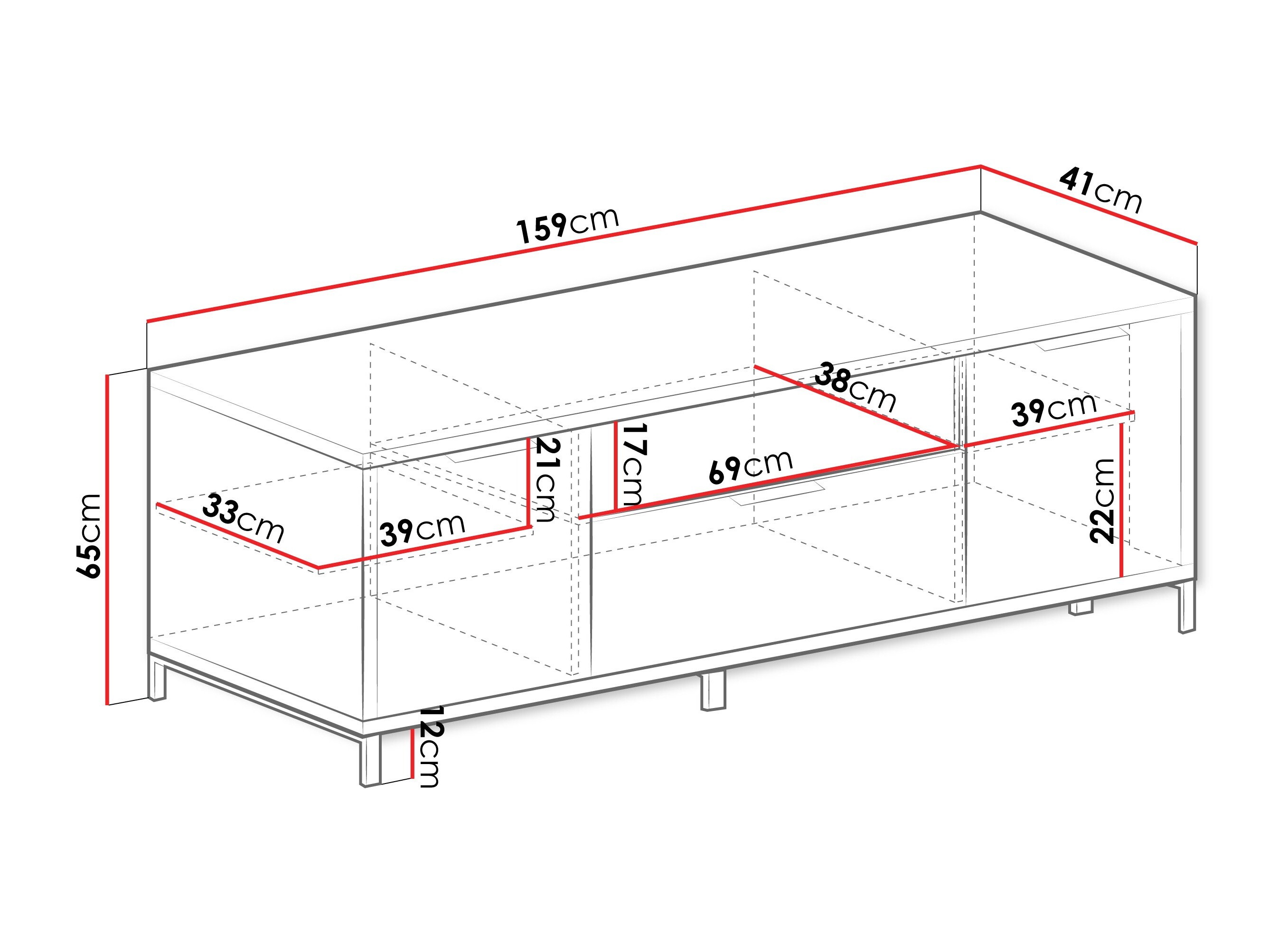 TV galds Lorsali 105