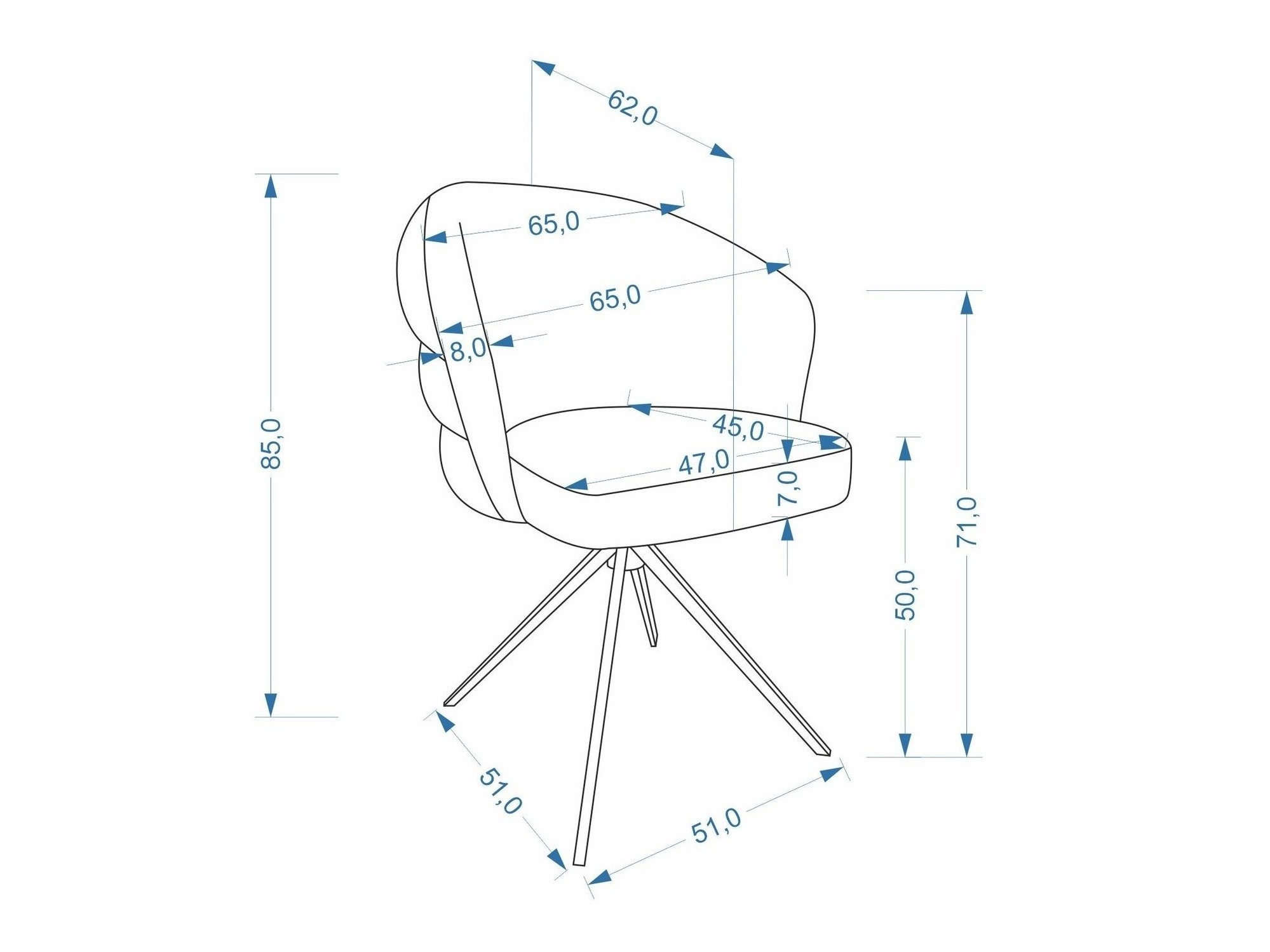 Krēsls Houston 2224 (Amicasa 09)