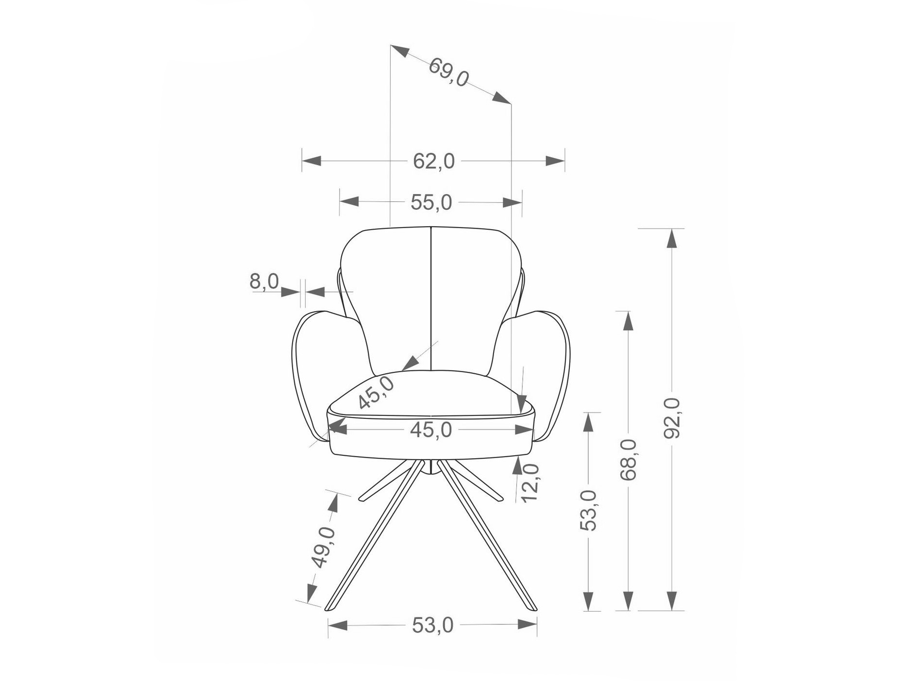 Krēsls Houston 2227