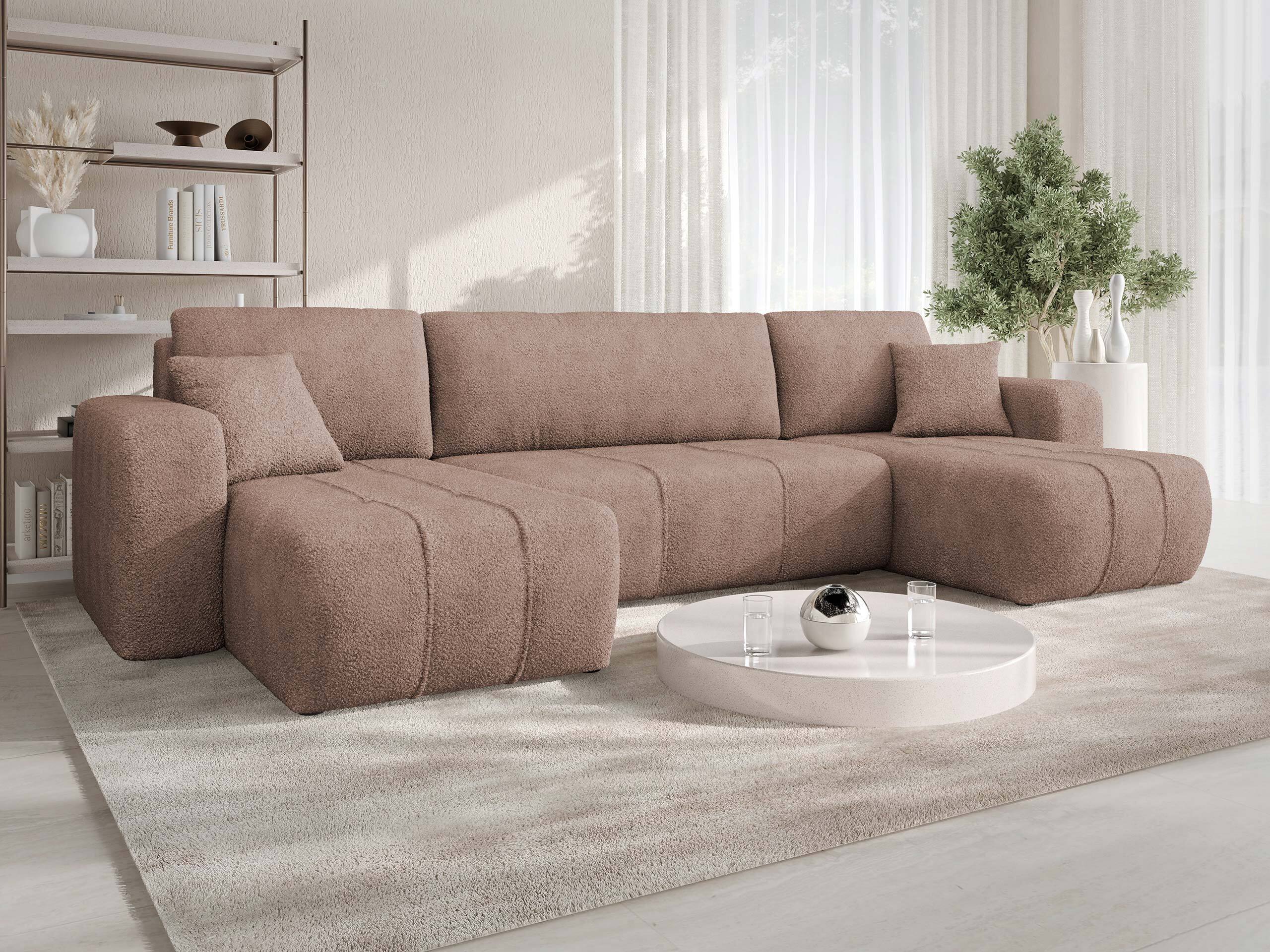 Stūra dīvāns Comfivo Laurus II (Coral 45)
